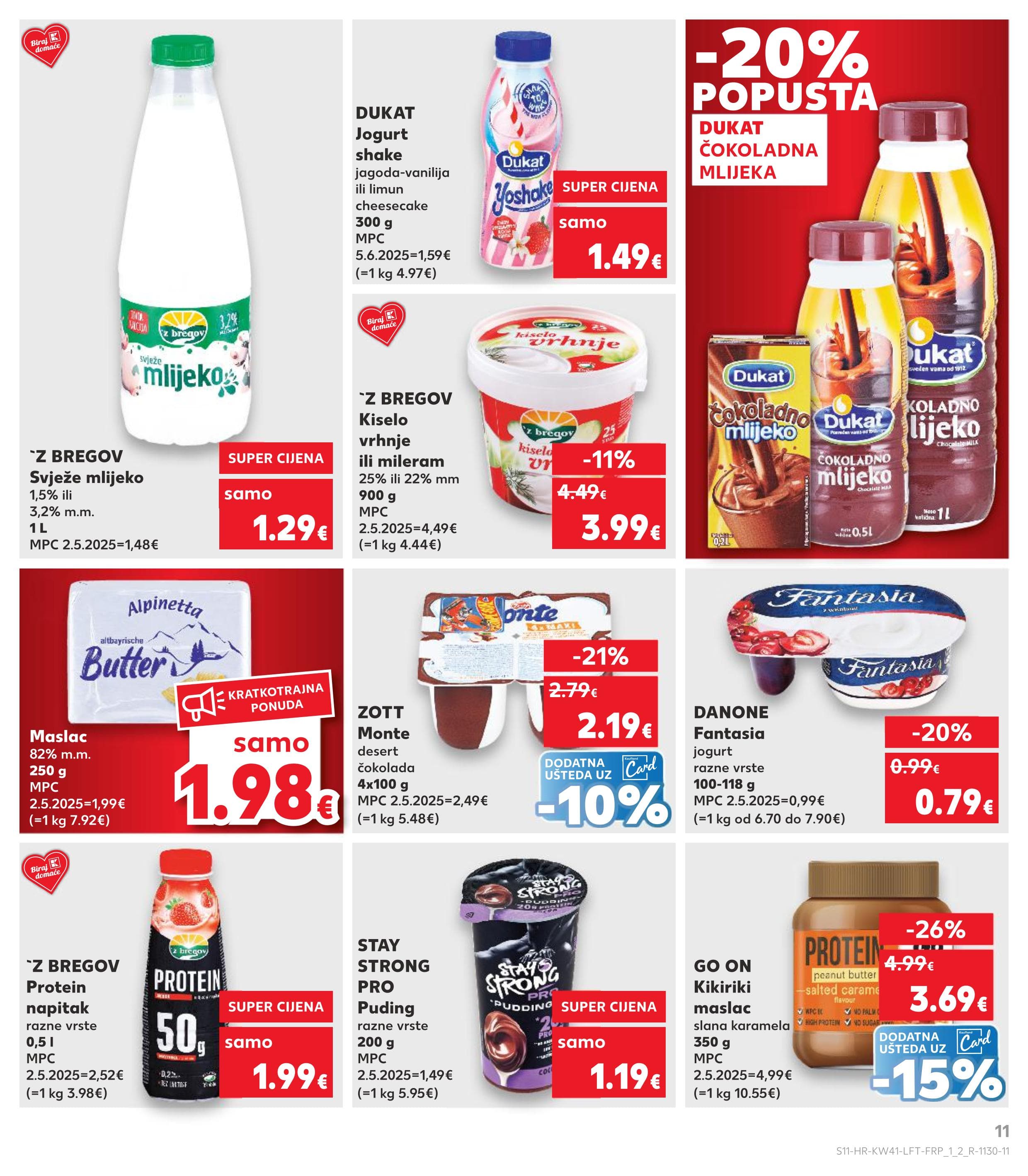 Stranica 11. Kaufland kataloga - Akcije od 08.10. do 14.10.2025.