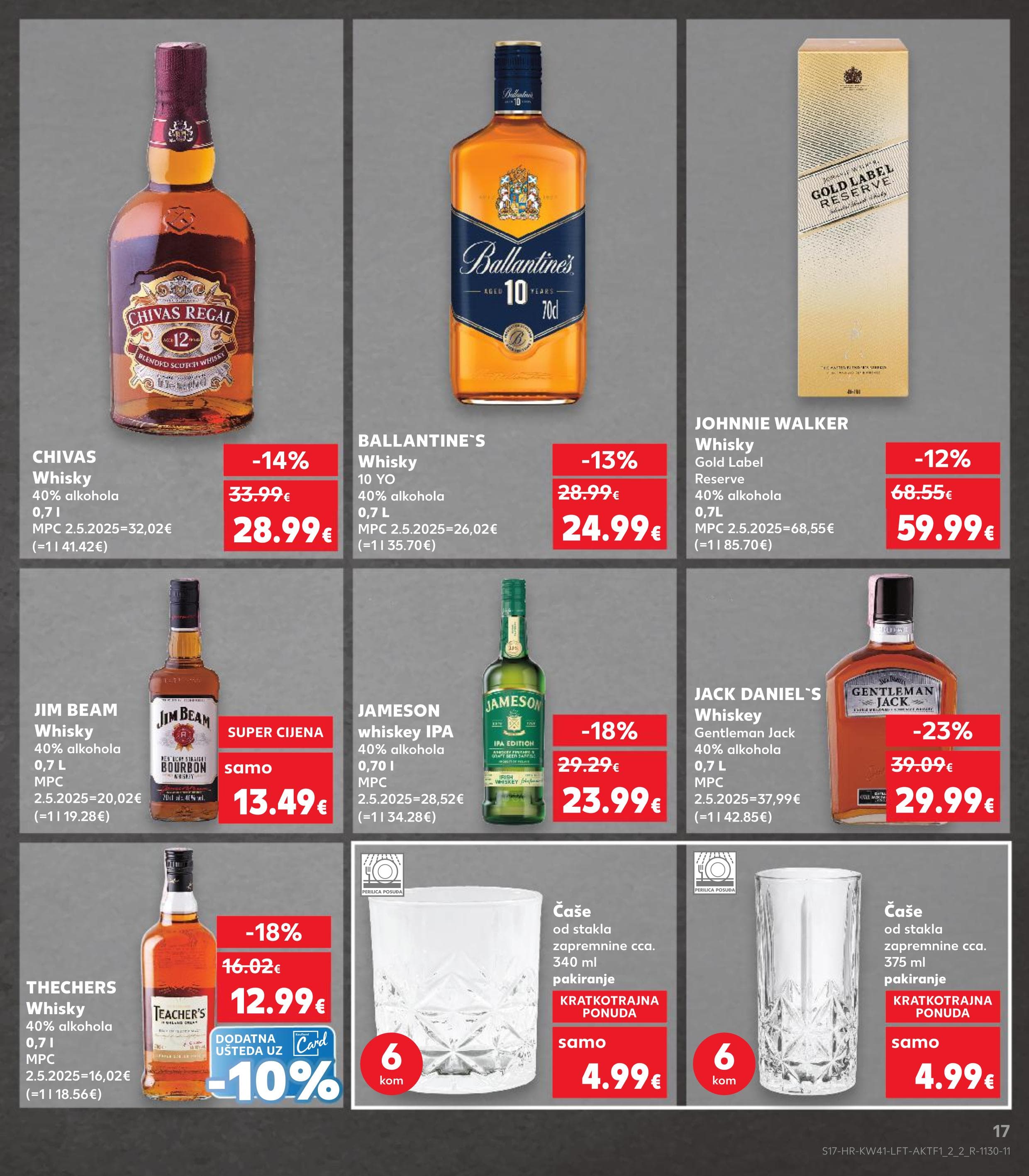 Stranica 17. Kaufland kataloga - Akcije od 08.10. do 14.10.2025.