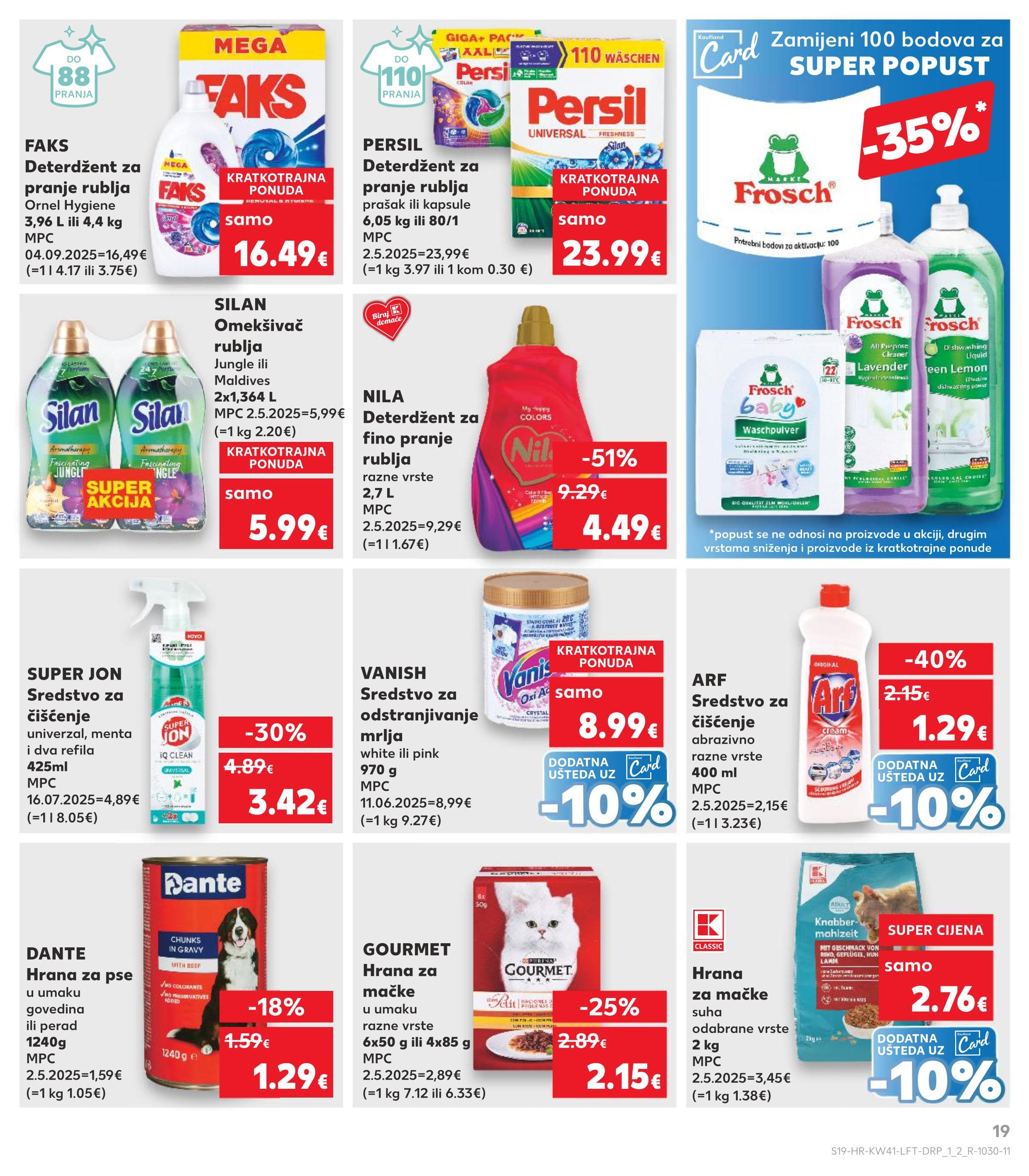 Stranica 19. Kaufland kataloga - Akcije od 08.10. do 14.10.2025.