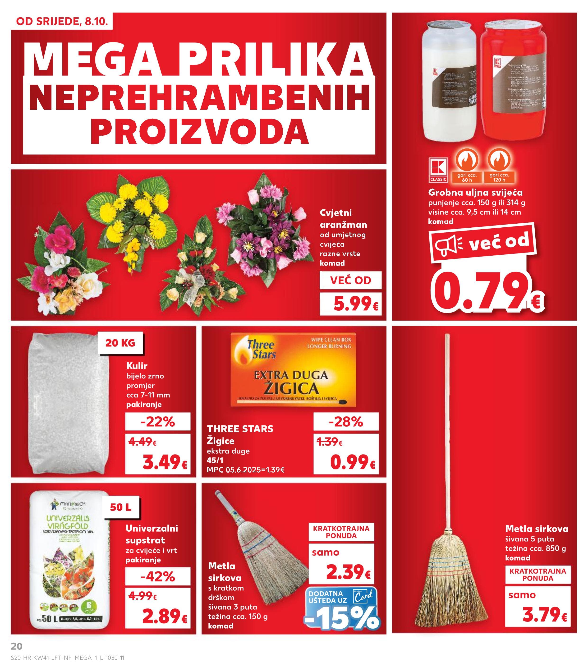 Stranica 20. Kaufland kataloga - Akcije od 08.10. do 14.10.2025.