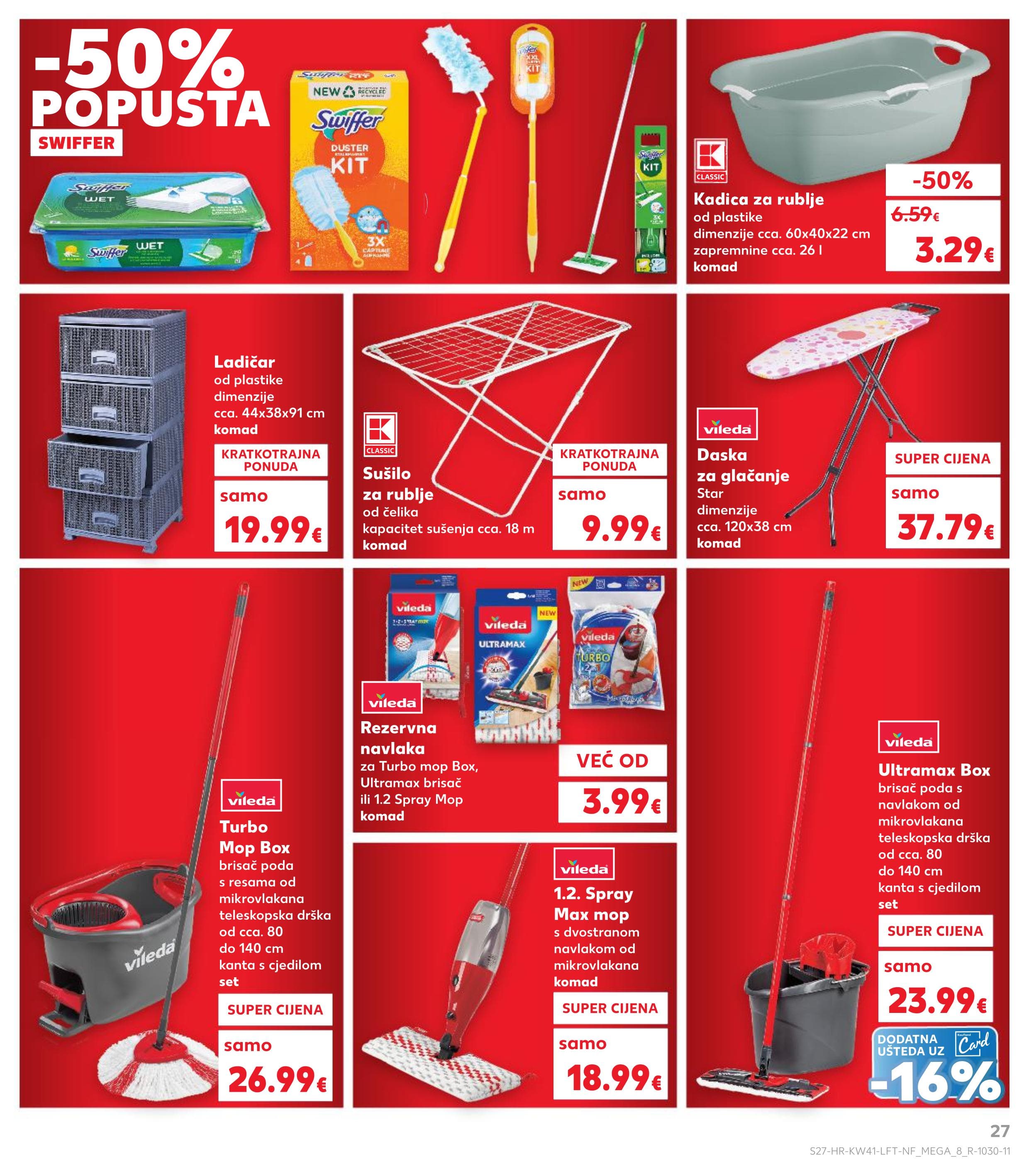 Stranica 27. Kaufland kataloga - Akcije od 08.10. do 14.10.2025.
