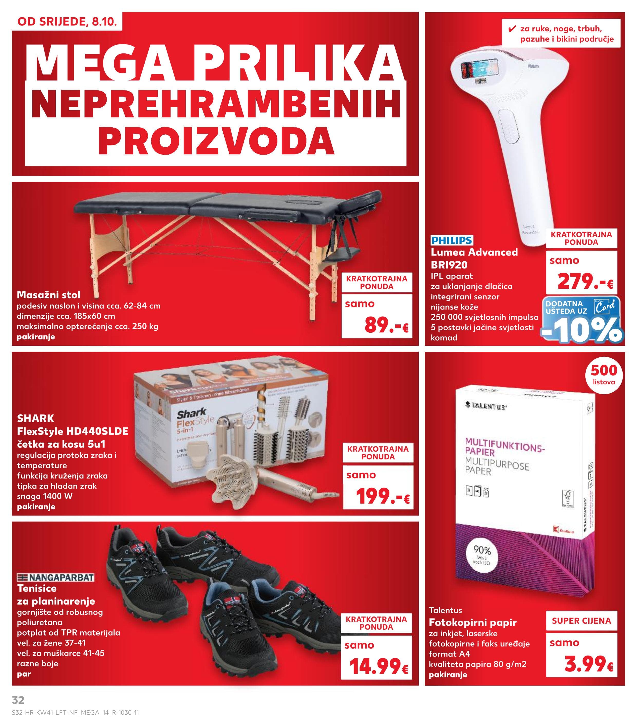 Stranica 32. Kaufland kataloga - Akcije od 08.10. do 14.10.2025.