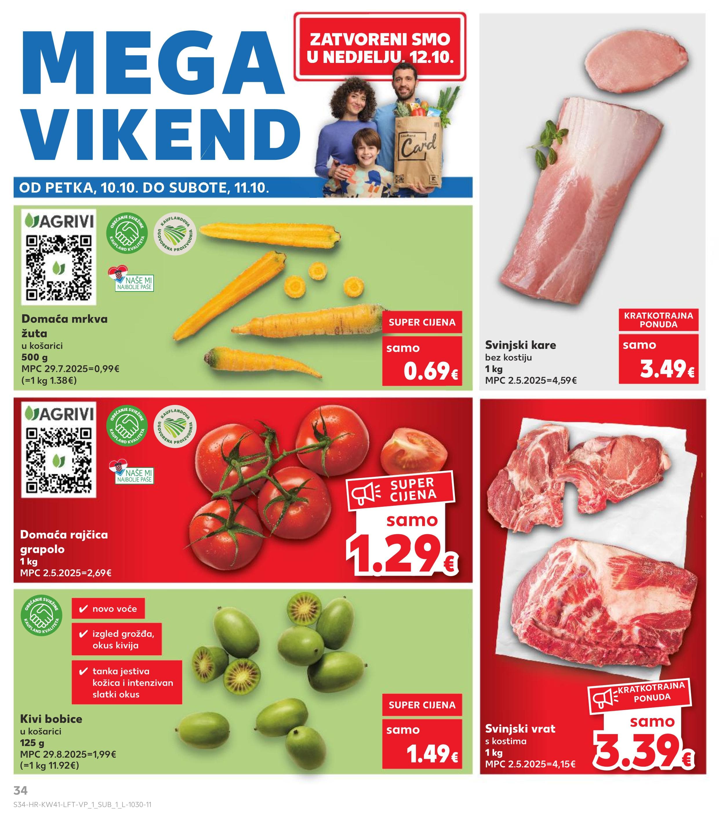 Stranica 34. Kaufland kataloga - Akcije od 08.10. do 14.10.2025.