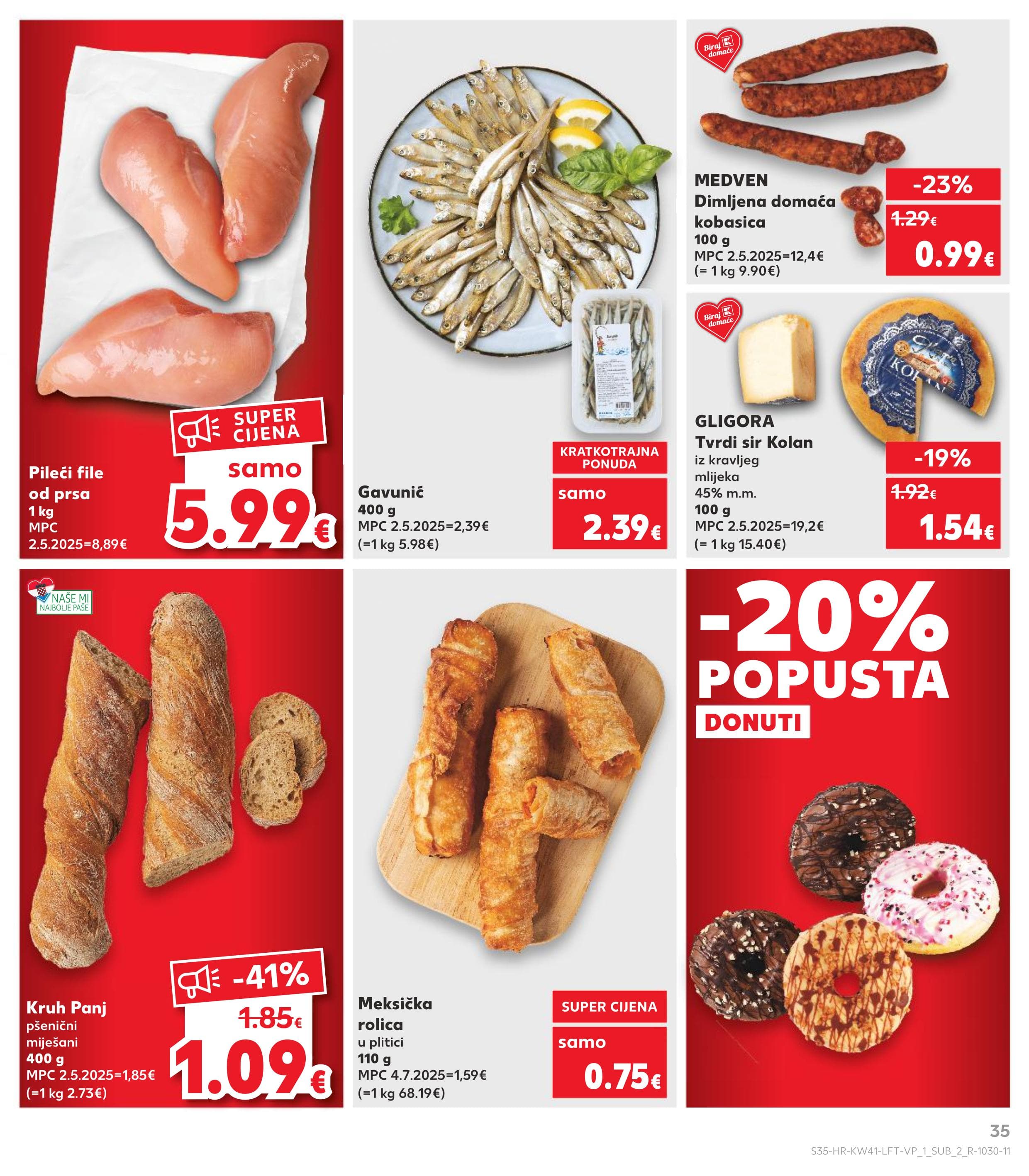 Stranica 35. Kaufland kataloga - Akcije od 08.10. do 14.10.2025.