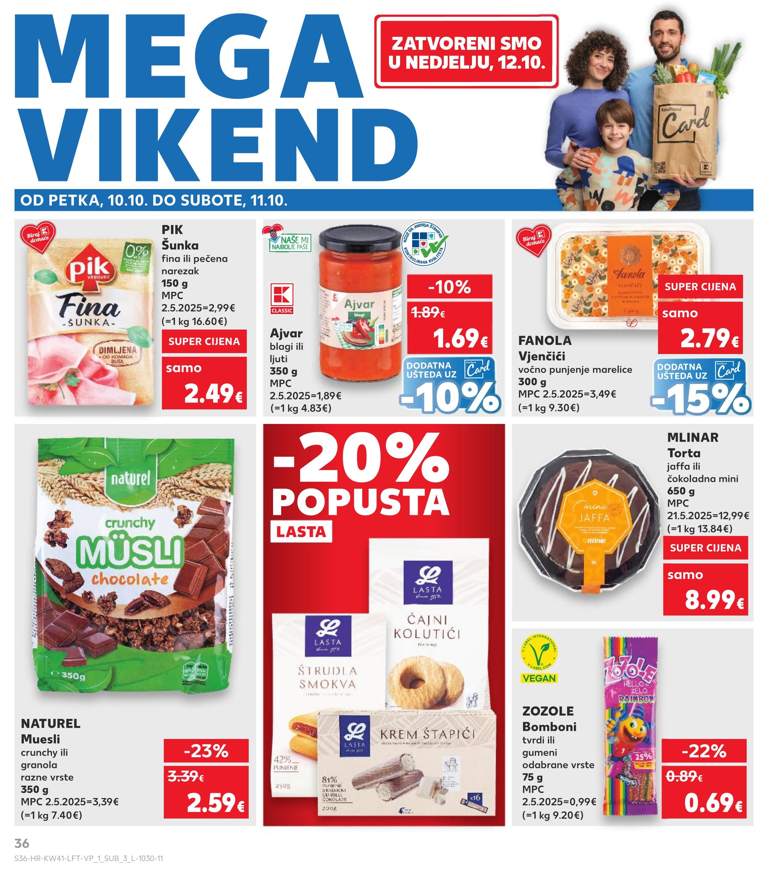 Stranica 36. Kaufland kataloga - Akcije od 08.10. do 14.10.2025.