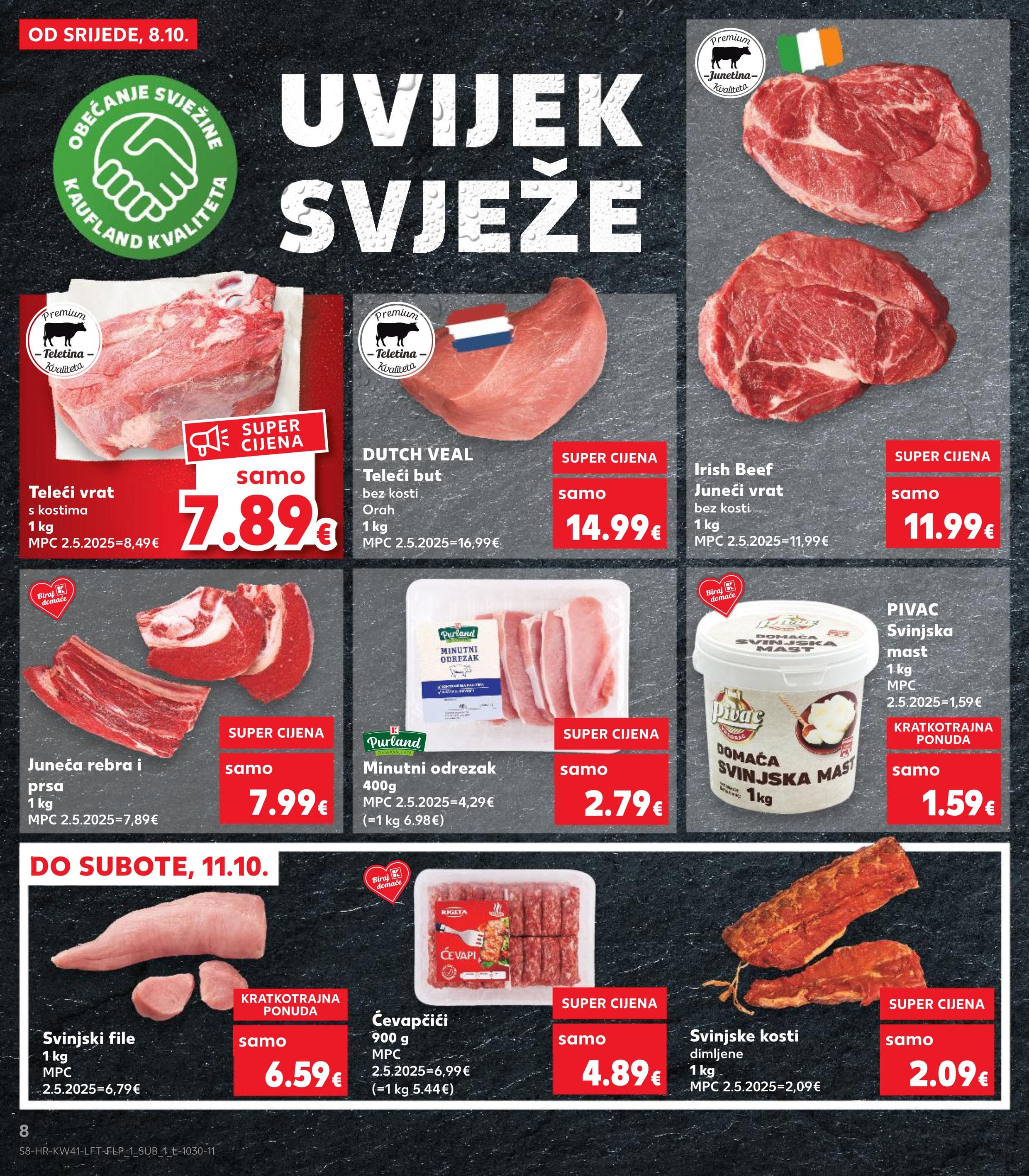 Stranica 8. Kaufland kataloga - Akcije od 08.10. do 14.10.2025.