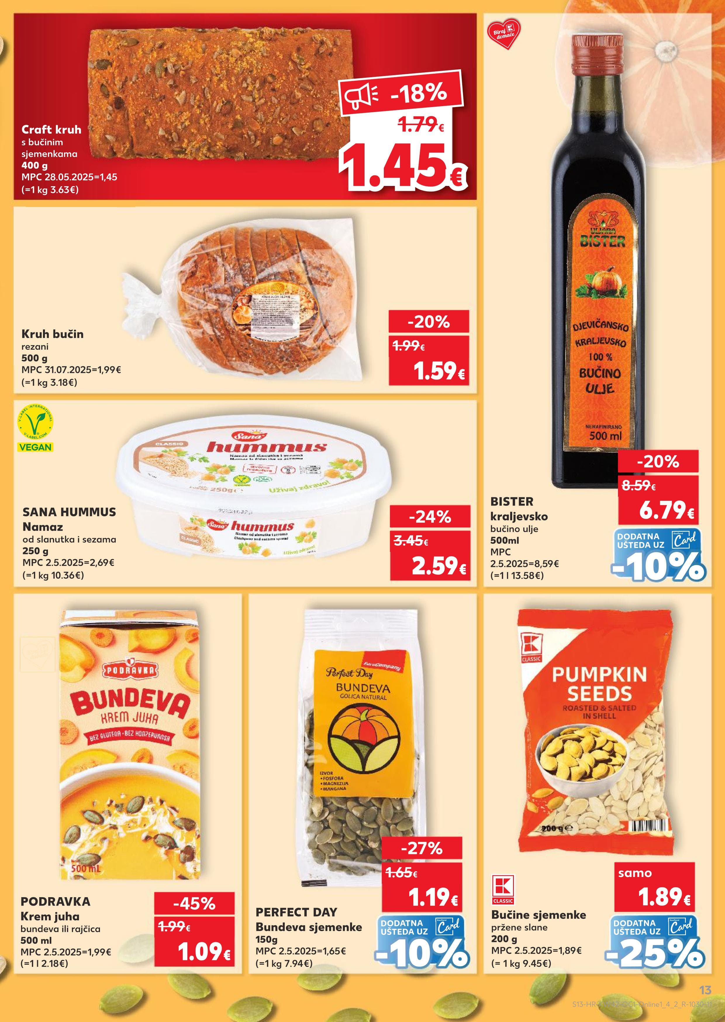 Stranica 13. Kaufland kataloga - Akcije od 15.10. do 21.10.2025.