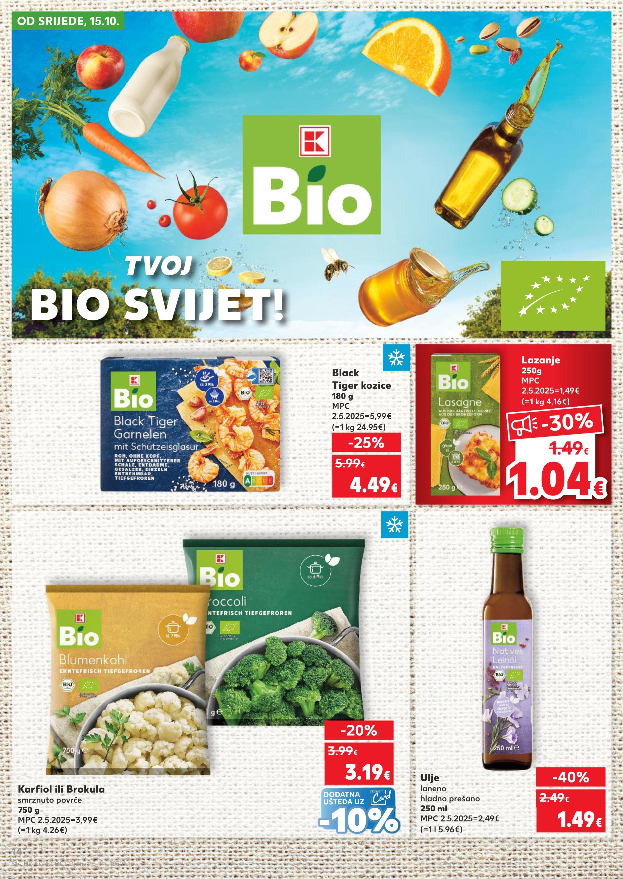 Stranica 14. Kaufland kataloga - Akcije od 15.10. do 21.10.2025.