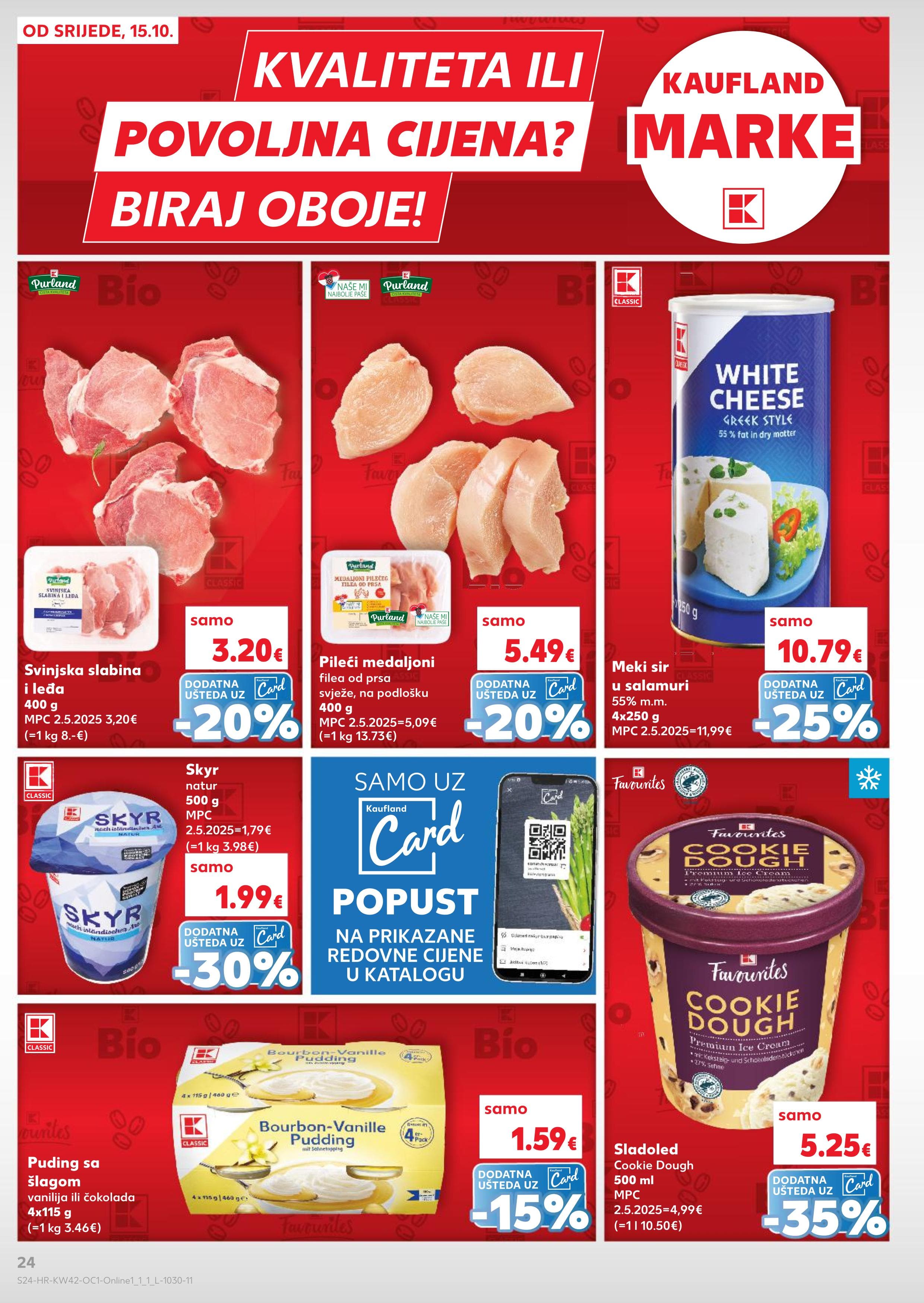 Stranica 24. Kaufland kataloga - Akcije od 15.10. do 21.10.2025.