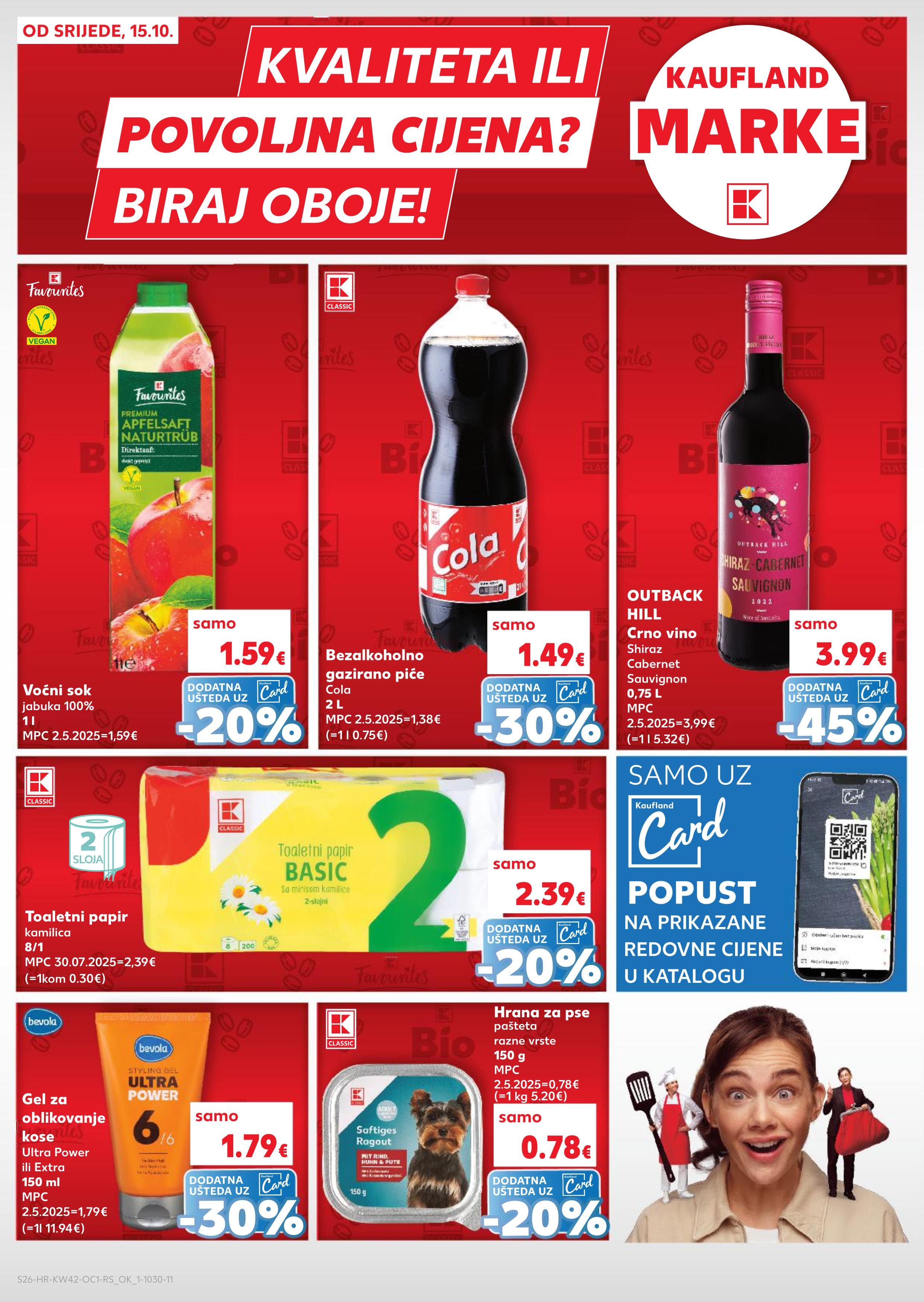 Stranica 26. Kaufland kataloga - Akcije od 15.10. do 21.10.2025.
