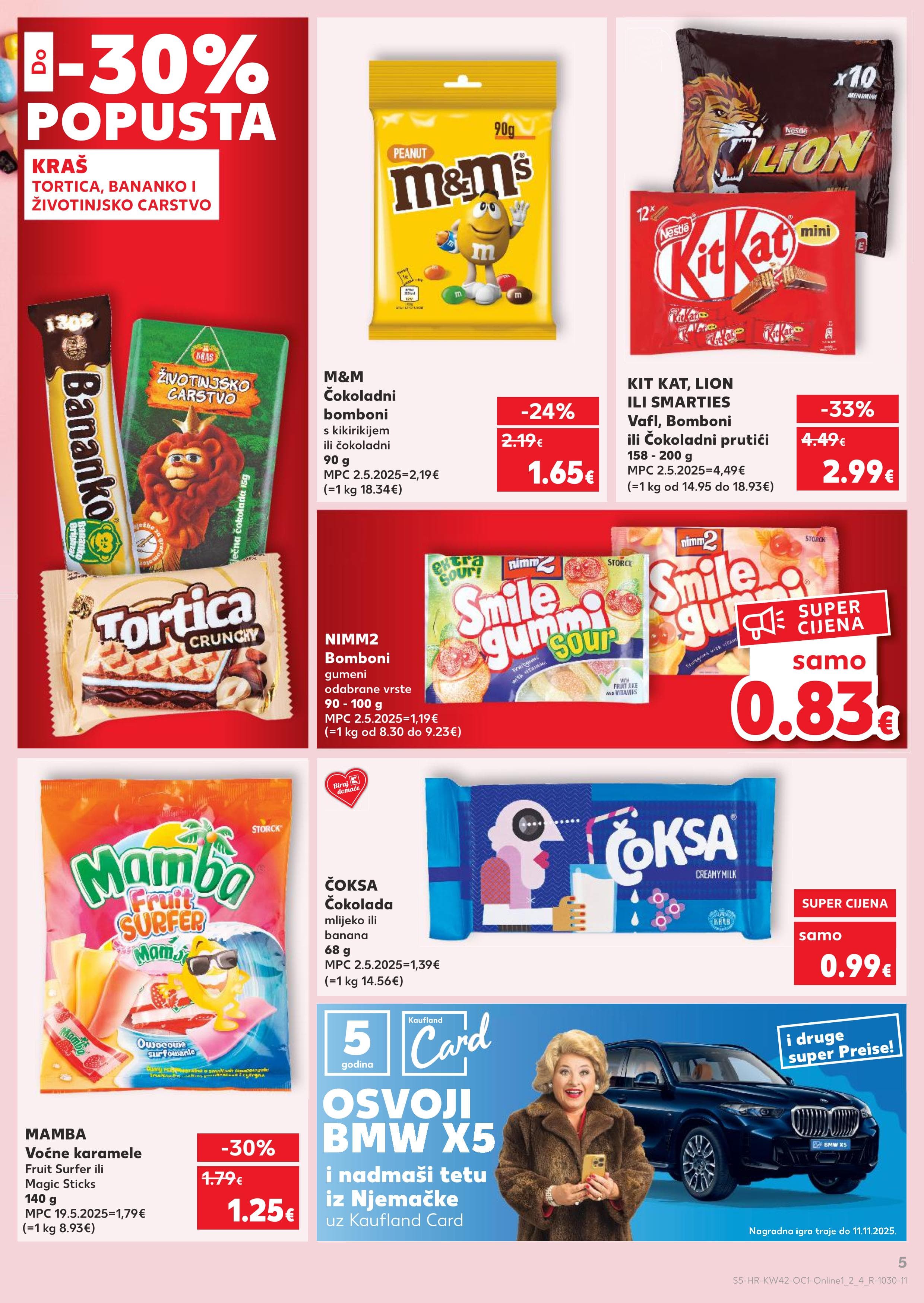 Stranica 5. Kaufland kataloga - Akcije od 15.10. do 21.10.2025.