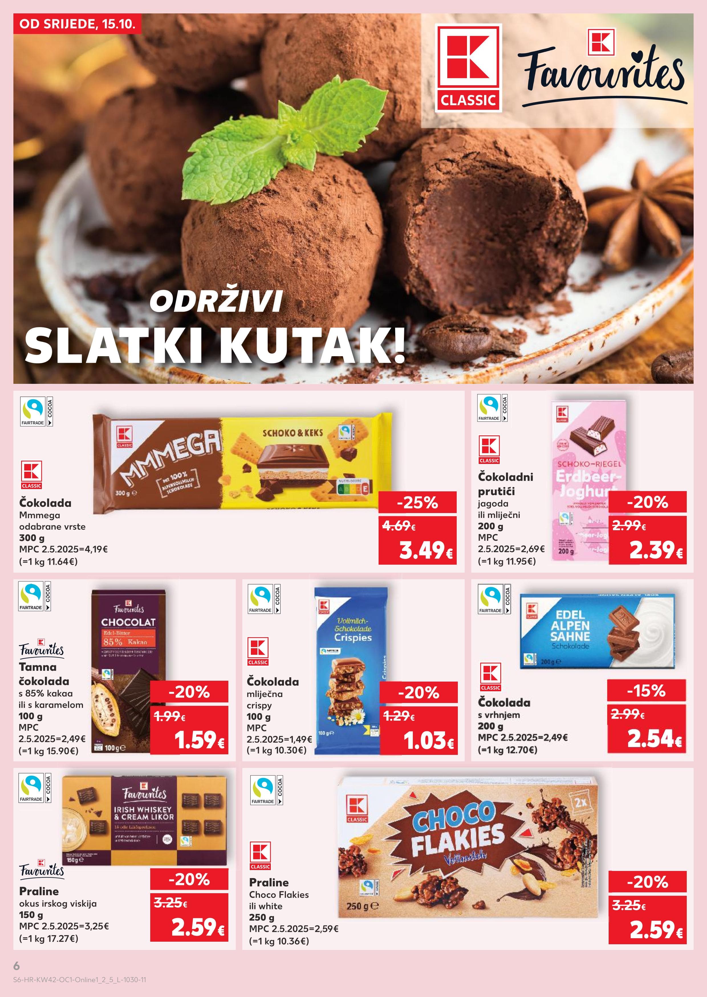 Stranica 6. Kaufland kataloga - Akcije od 15.10. do 21.10.2025.