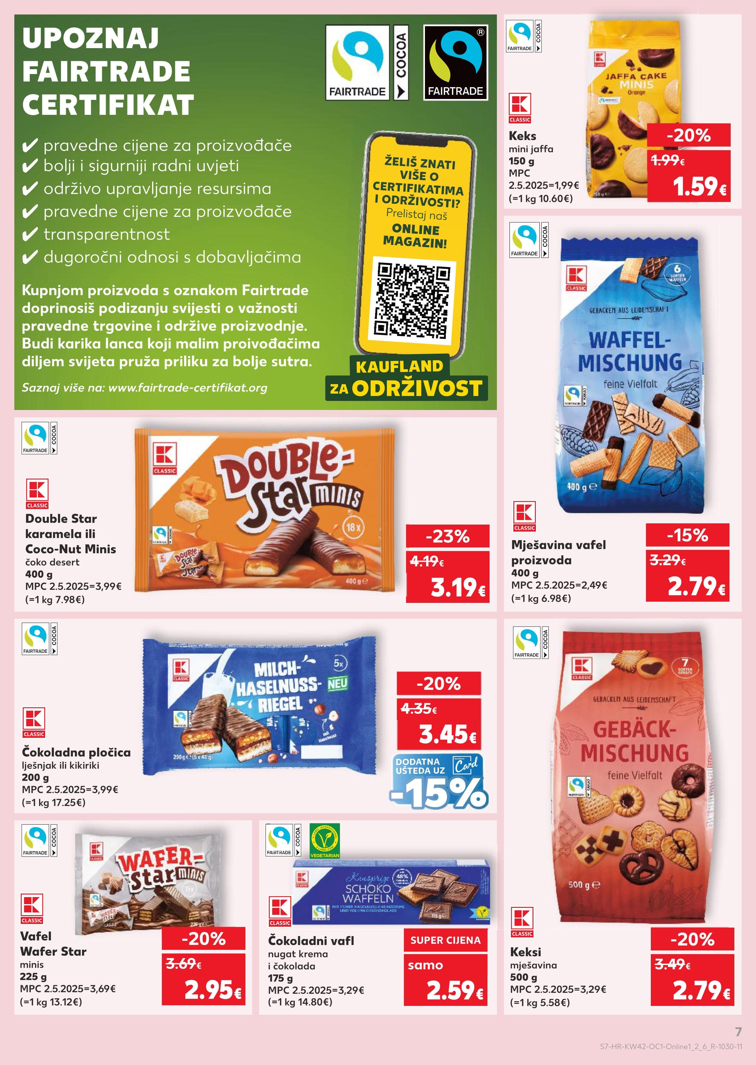 Stranica 7. Kaufland kataloga - Akcije od 15.10. do 21.10.2025.
