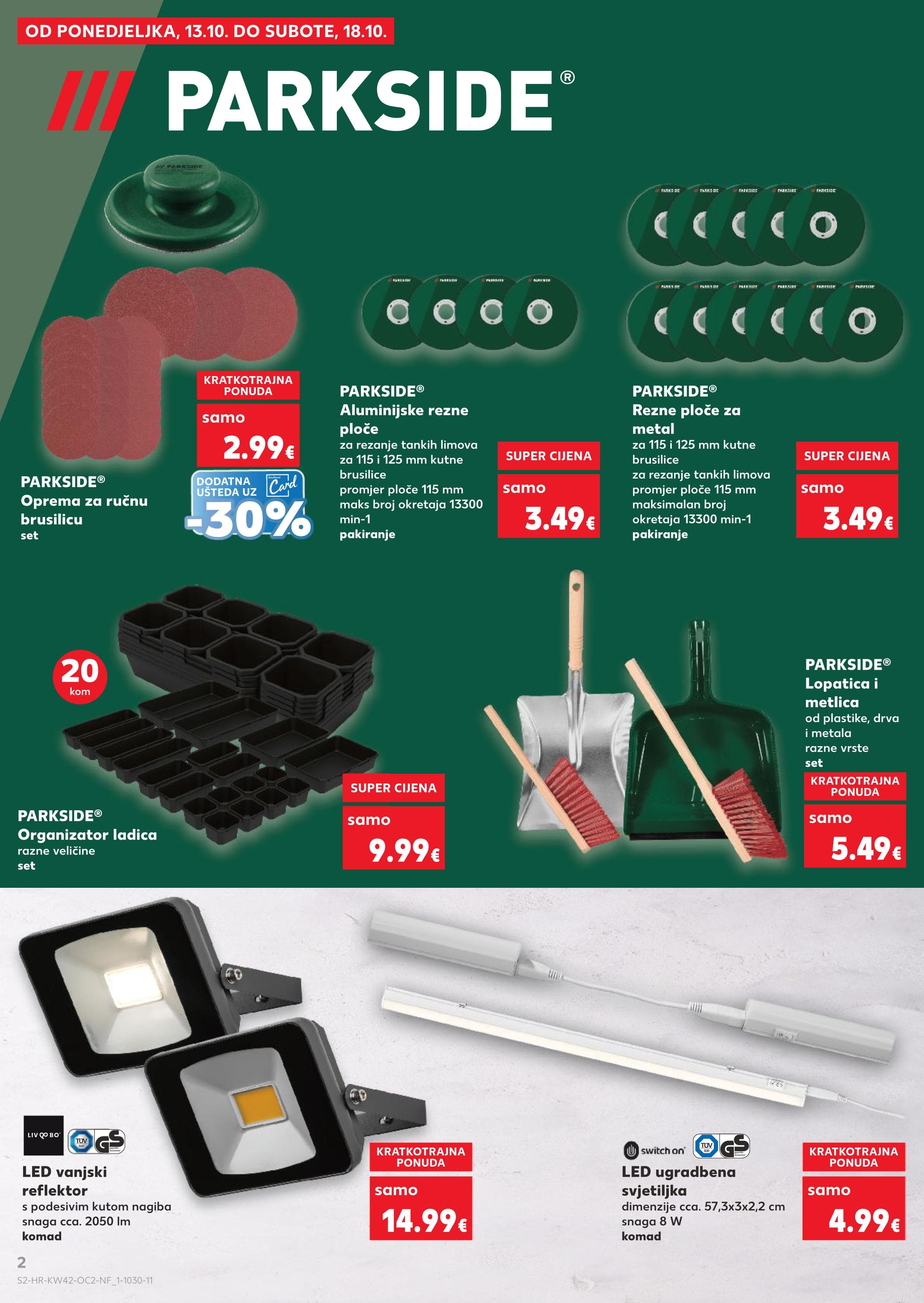 Stranica 2. Kaufland kataloga - Akcije od 15.10. do 21.10.2025.