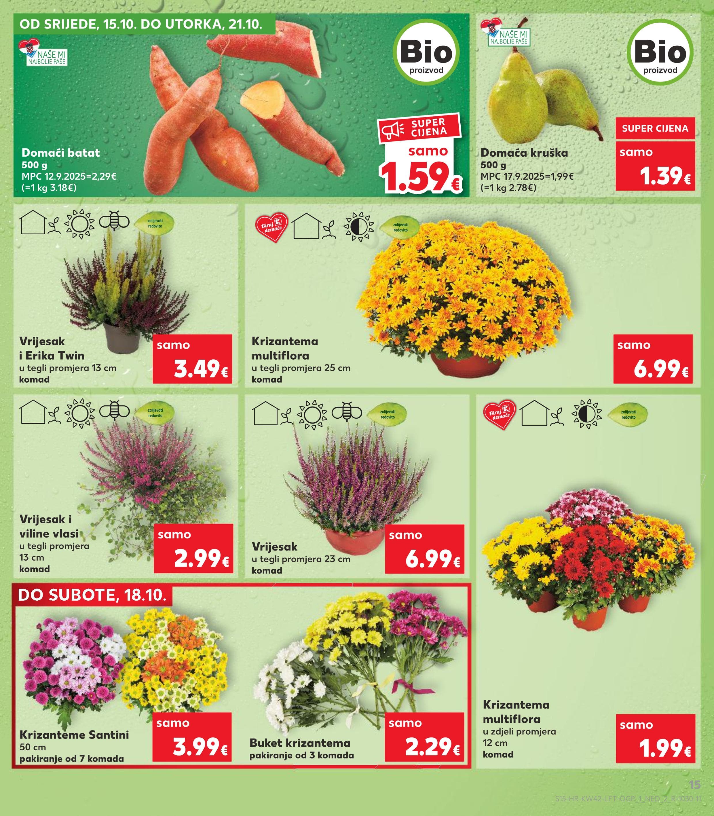 Stranica 15. Kaufland kataloga - Akcije od 15.10. do 21.10.2025.