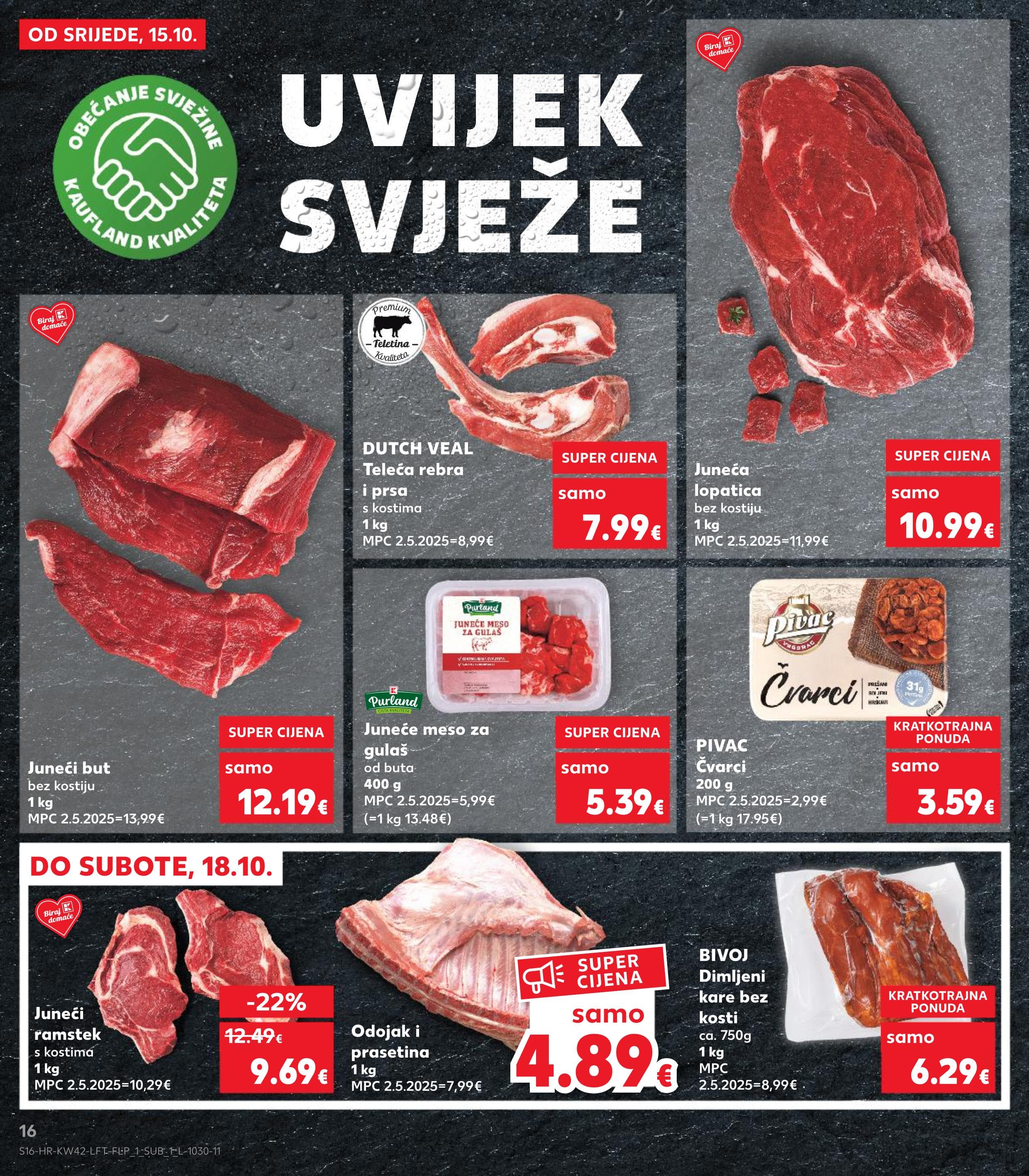 Stranica 16. Kaufland kataloga - Akcije od 15.10. do 21.10.2025.