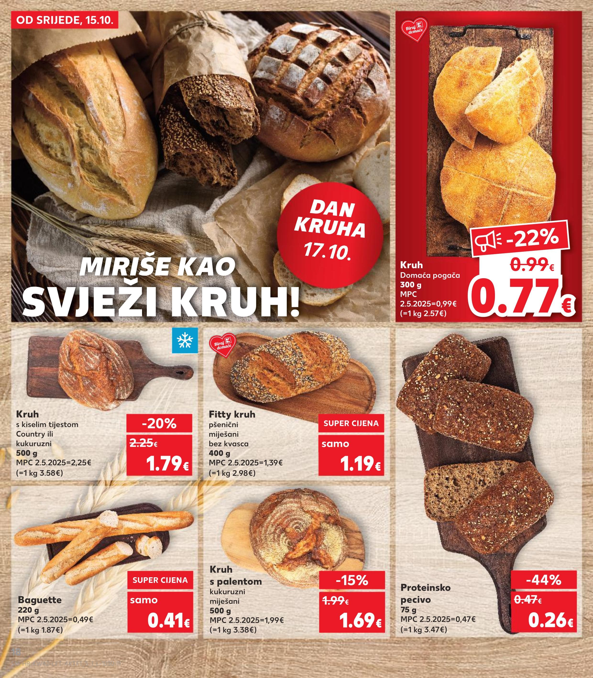 Stranica 18. Kaufland kataloga - Akcije od 15.10. do 21.10.2025.