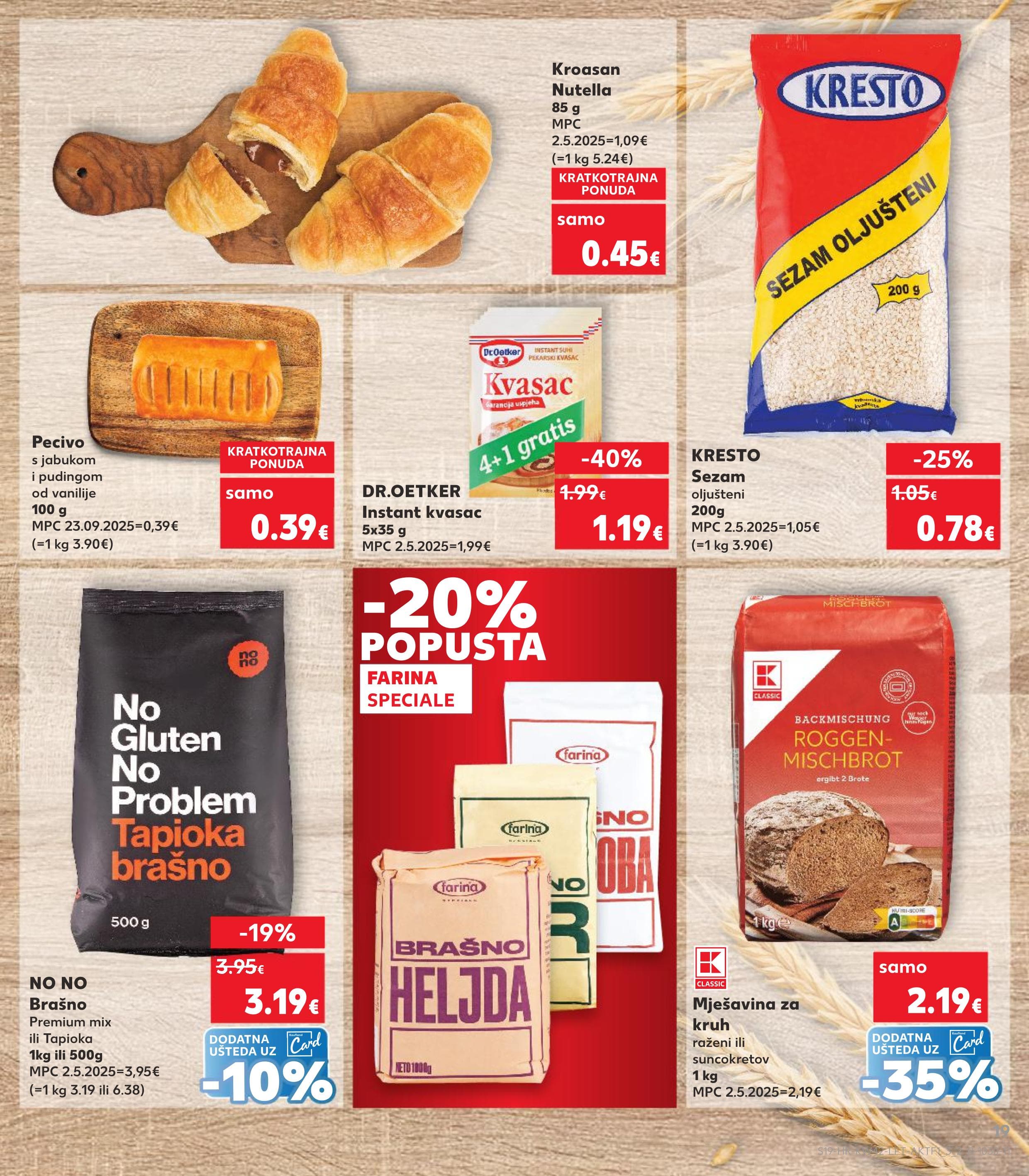 Stranica 19. Kaufland kataloga - Akcije od 15.10. do 21.10.2025.