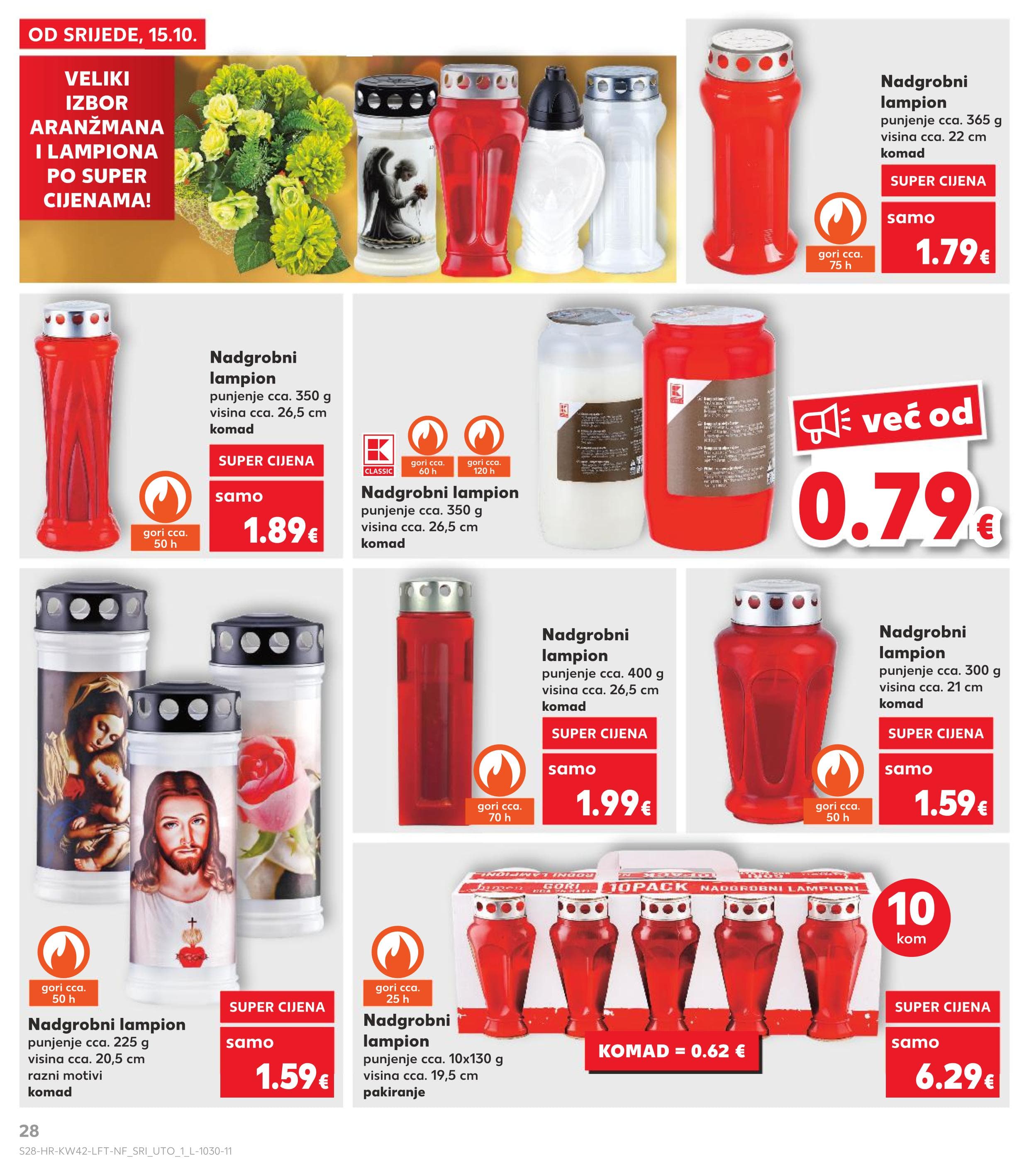 Stranica 28. Kaufland kataloga - Akcije od 15.10. do 21.10.2025.