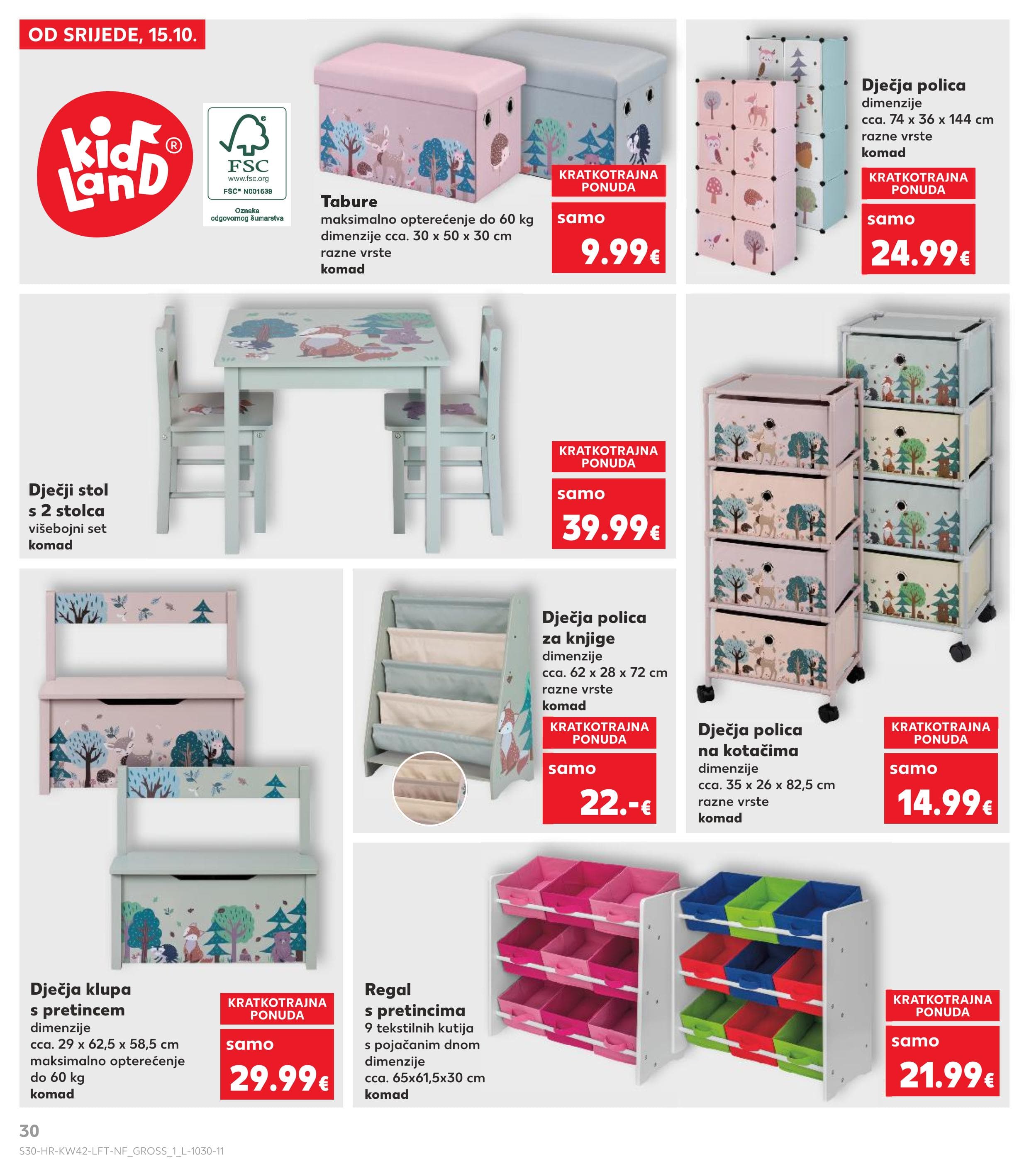 Stranica 30. Kaufland kataloga - Akcije od 15.10. do 21.10.2025.