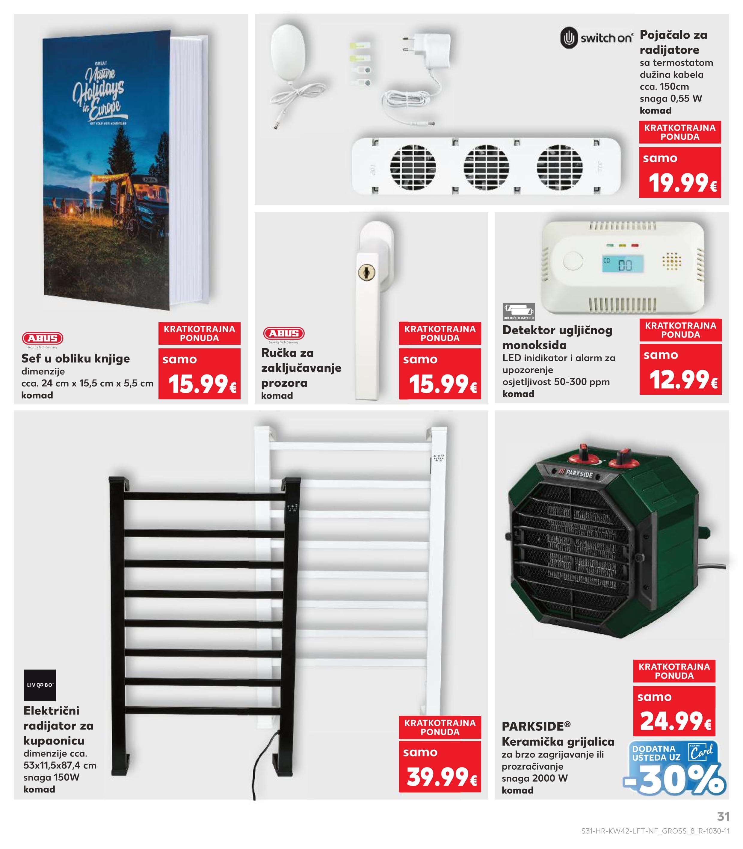 Stranica 31. Kaufland kataloga - Akcije od 15.10. do 21.10.2025.