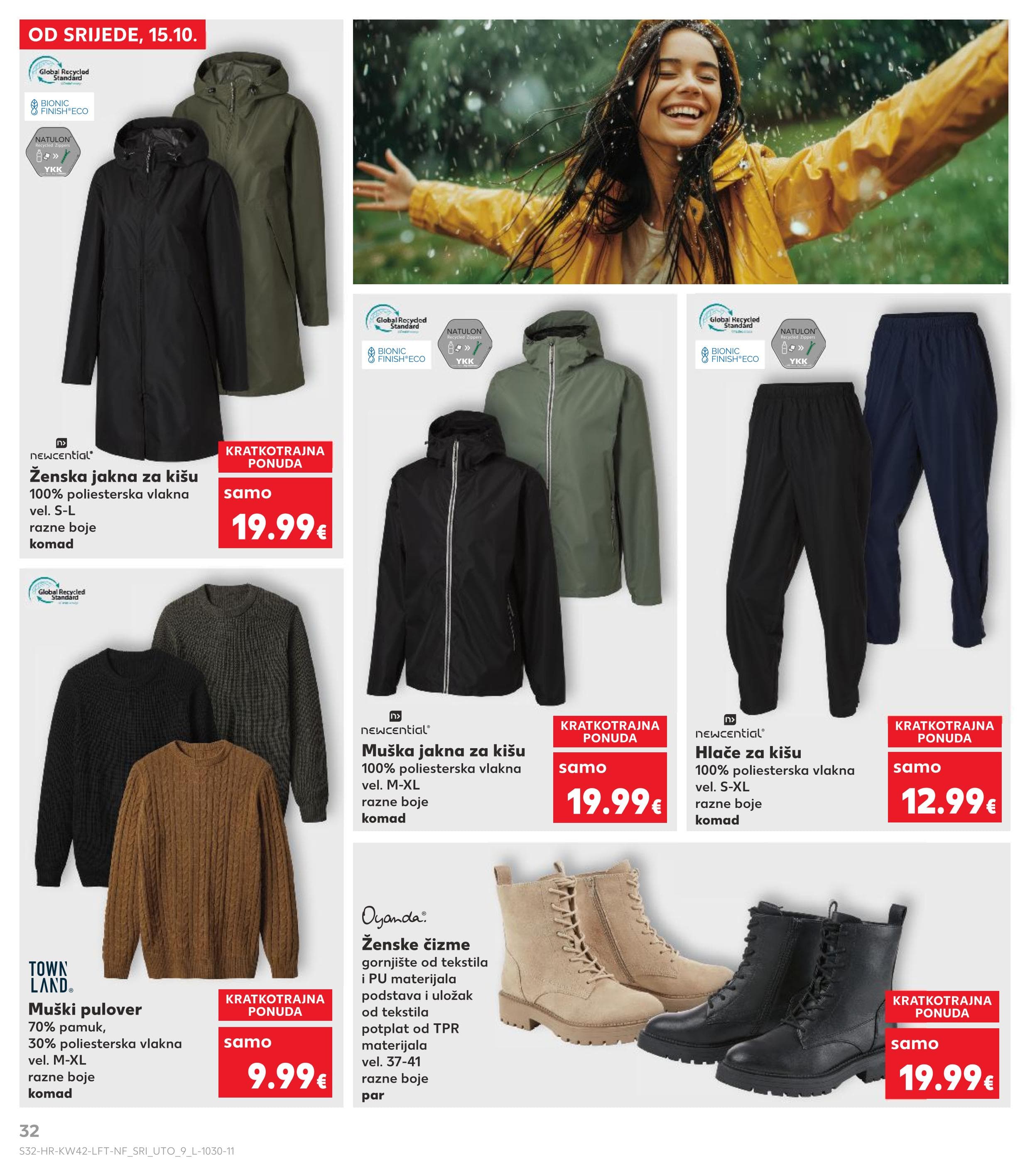Stranica 32. Kaufland kataloga - Akcije od 15.10. do 21.10.2025.