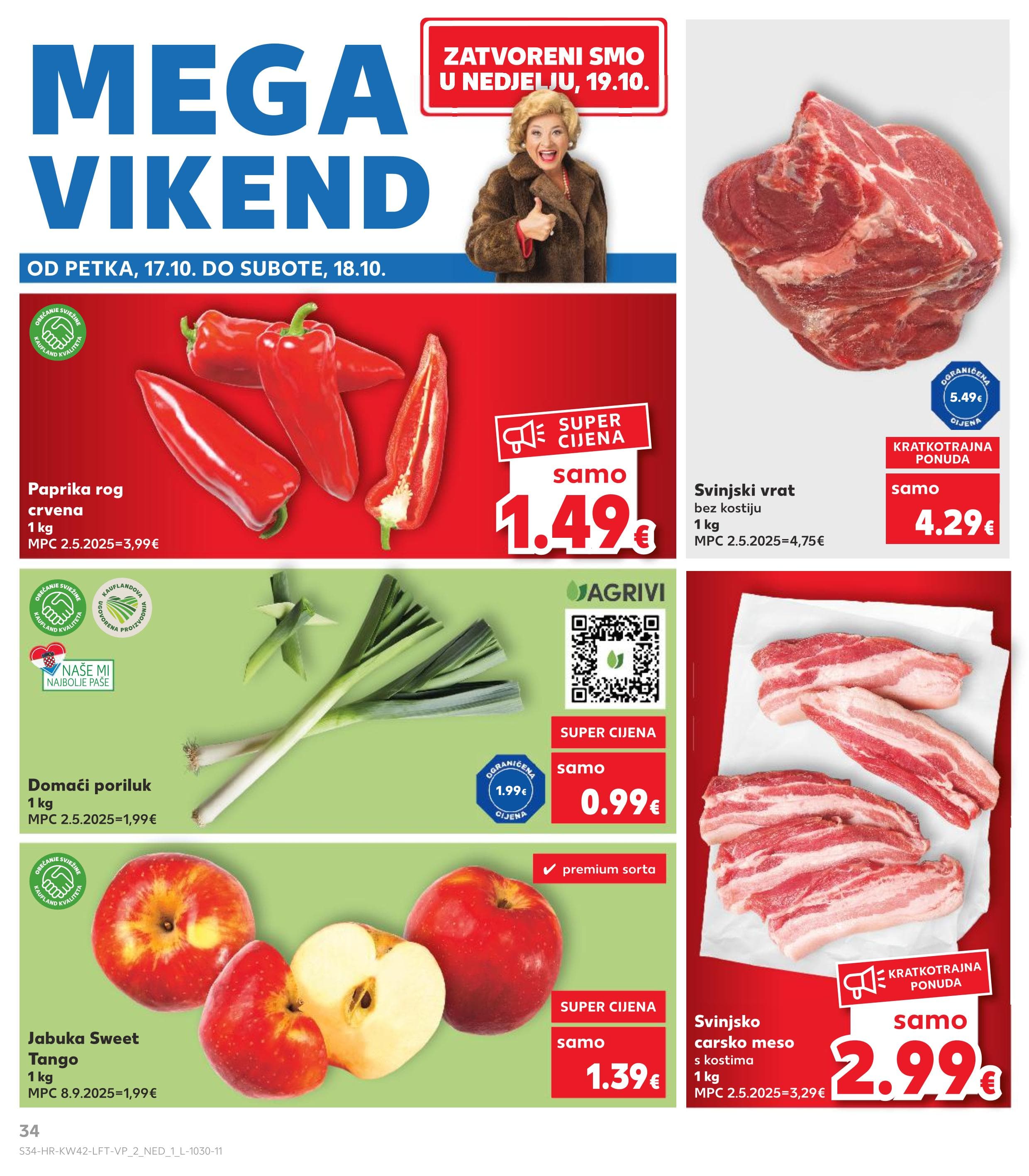 Stranica 34. Kaufland kataloga - Akcije od 15.10. do 21.10.2025.