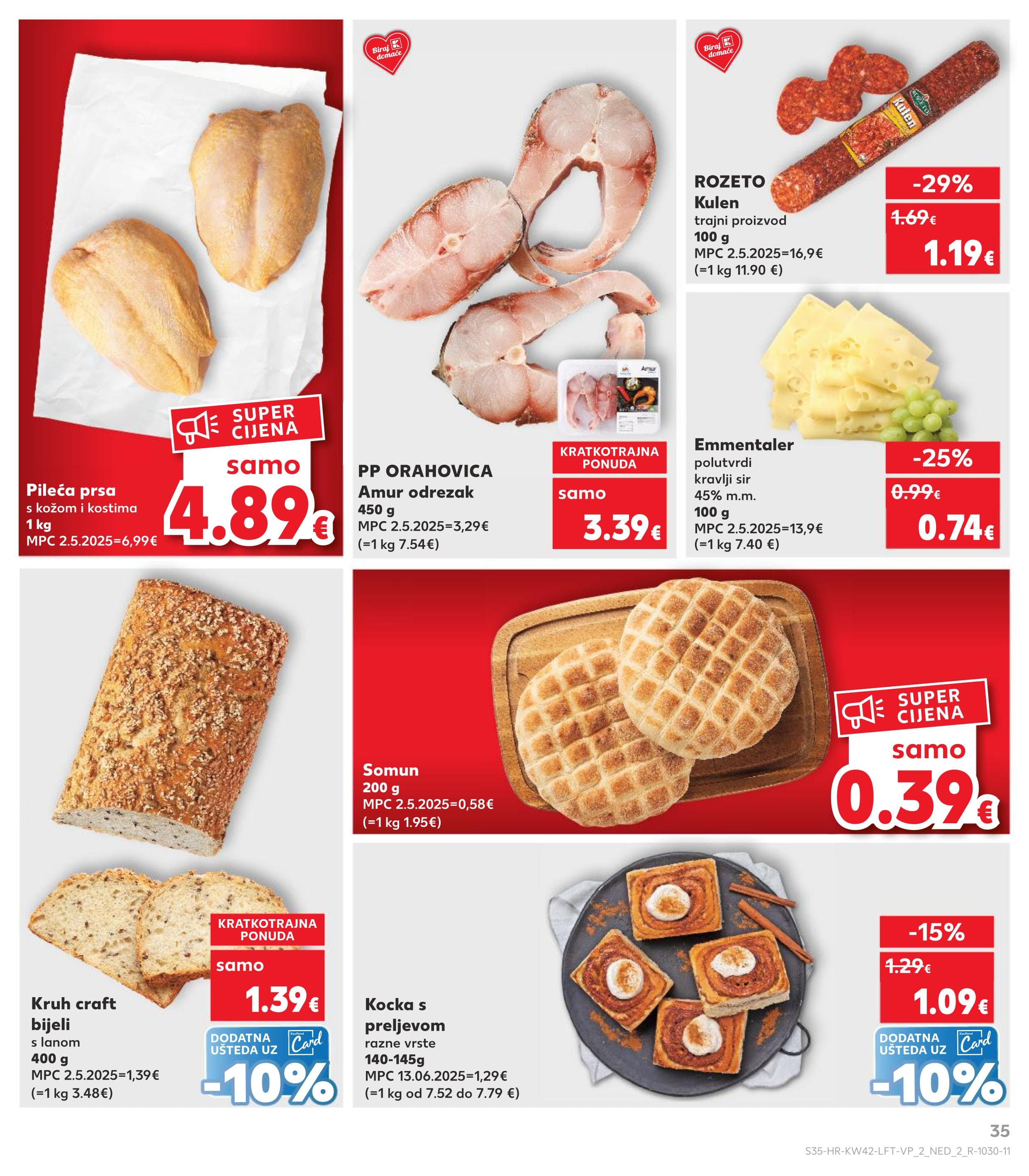 Stranica 35. Kaufland kataloga - Akcije od 15.10. do 21.10.2025.