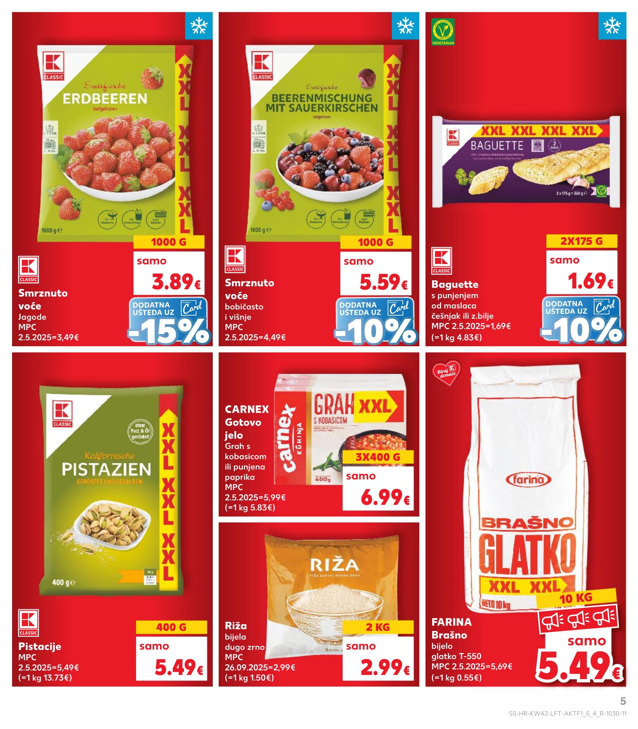 Stranica 5. Kaufland kataloga - Akcije od 15.10. do 21.10.2025.