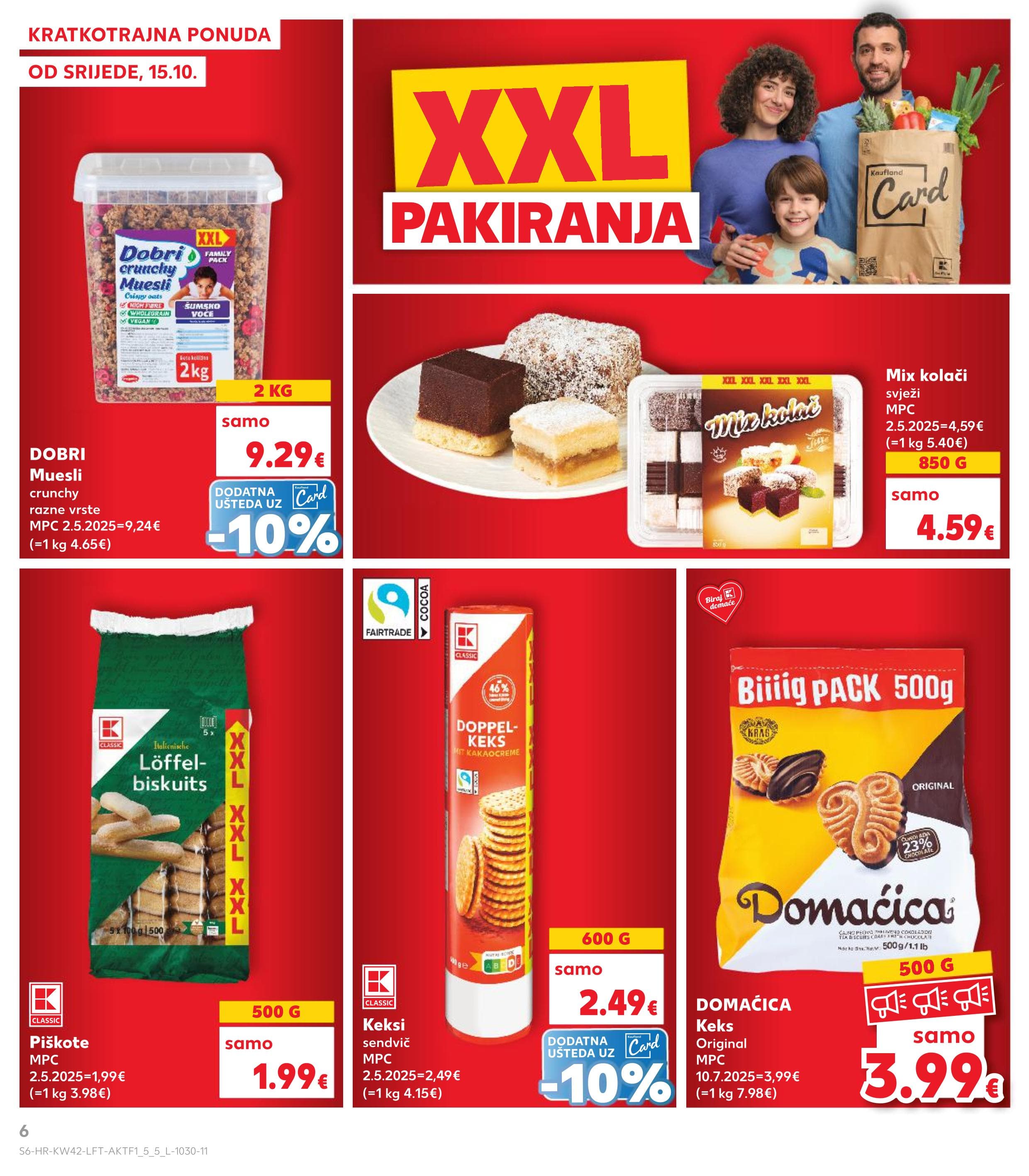 Stranica 6. Kaufland kataloga - Akcije od 15.10. do 21.10.2025.