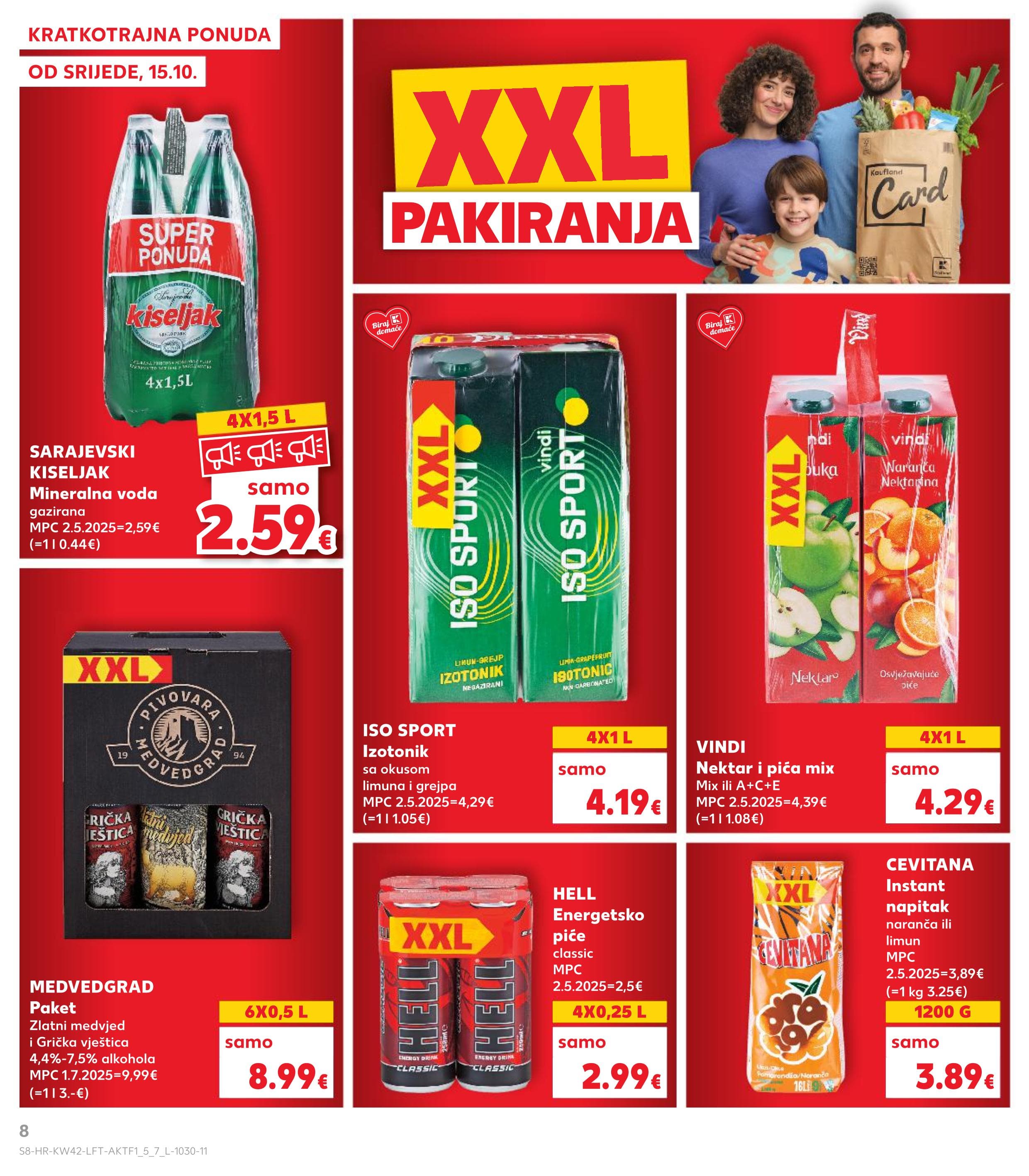 Stranica 8. Kaufland kataloga - Akcije od 15.10. do 21.10.2025.