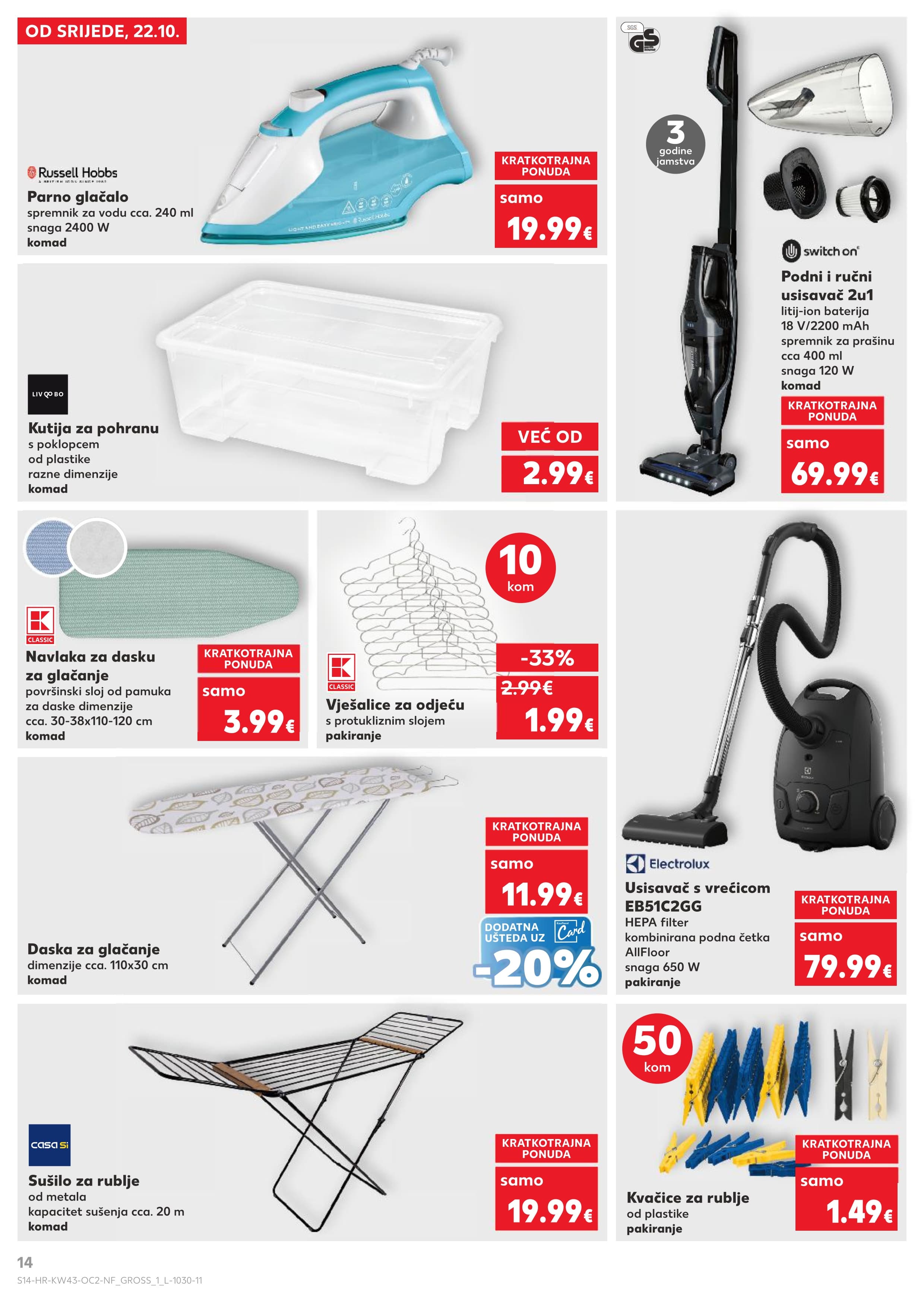 Stranica 14. Kaufland kataloga - Akcije od 22.10. do 28.10.2025.
