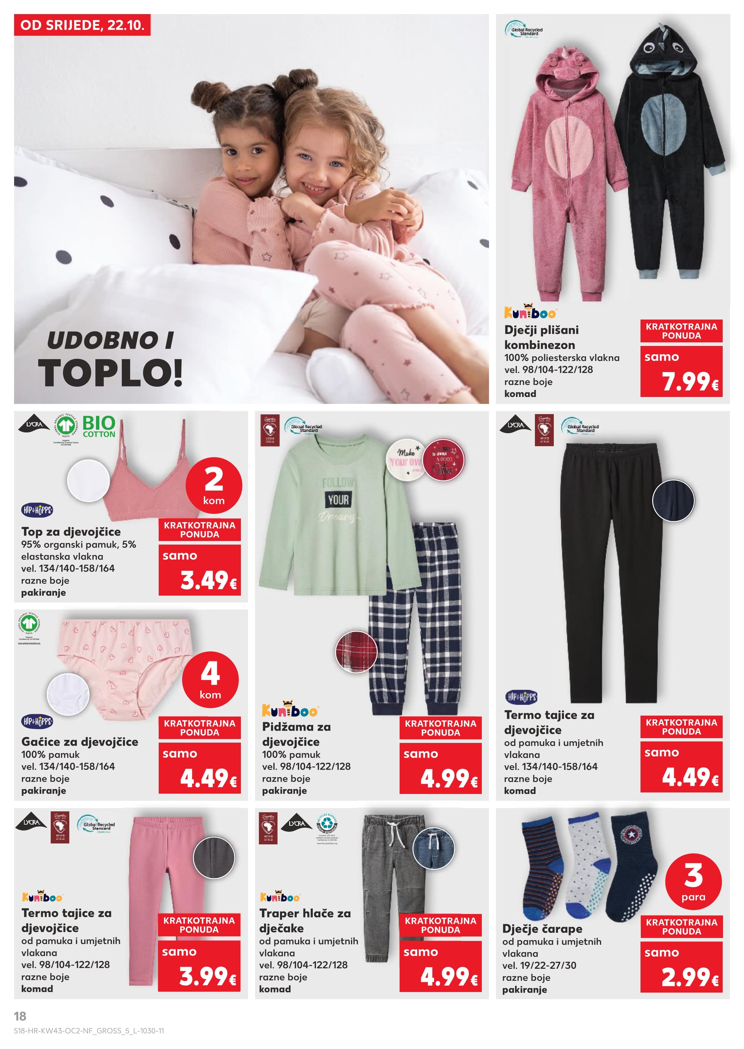 Stranica 18. Kaufland kataloga - Akcije od 22.10. do 28.10.2025.