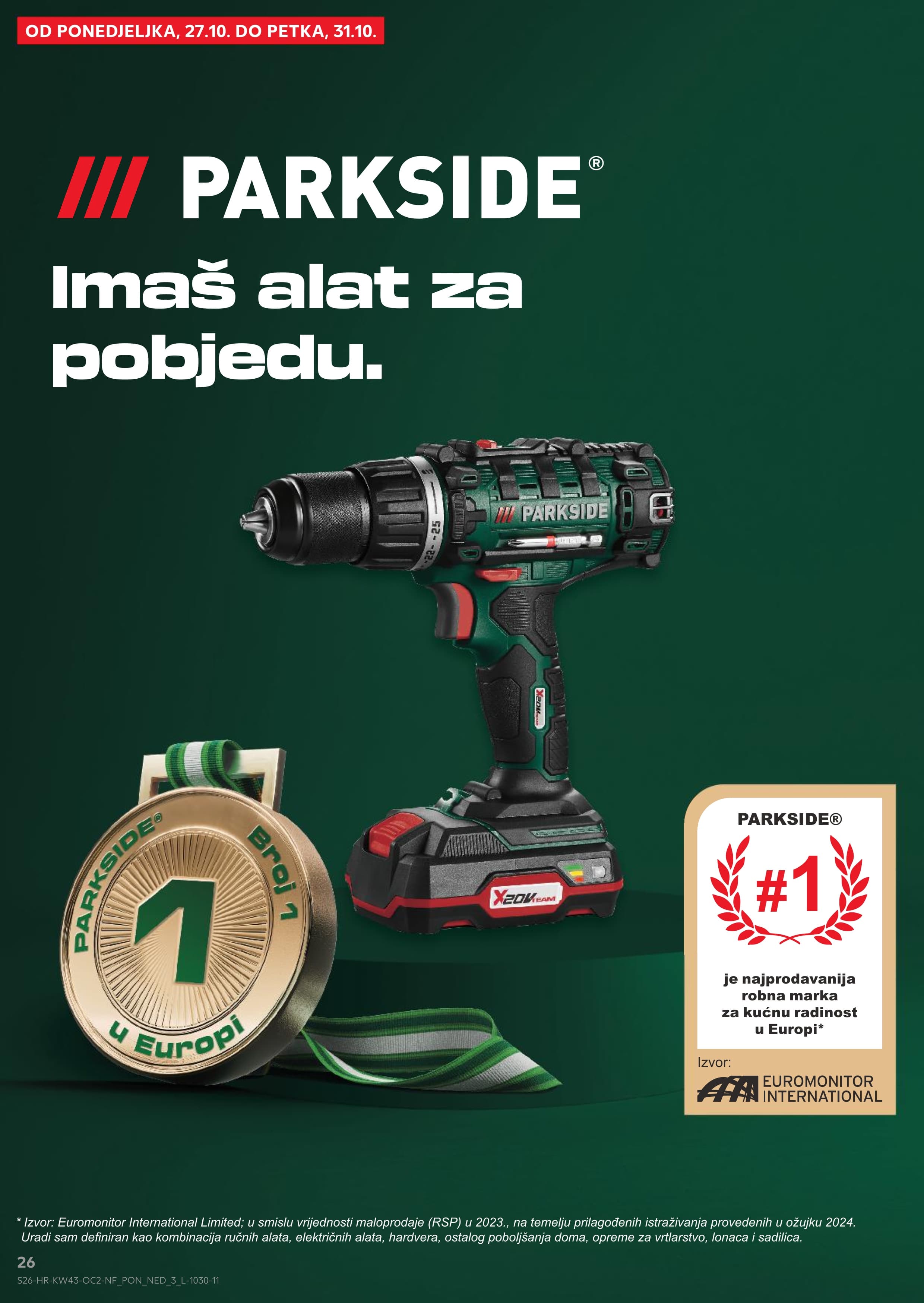 Stranica 26. Kaufland kataloga - Akcije od 22.10. do 28.10.2025.