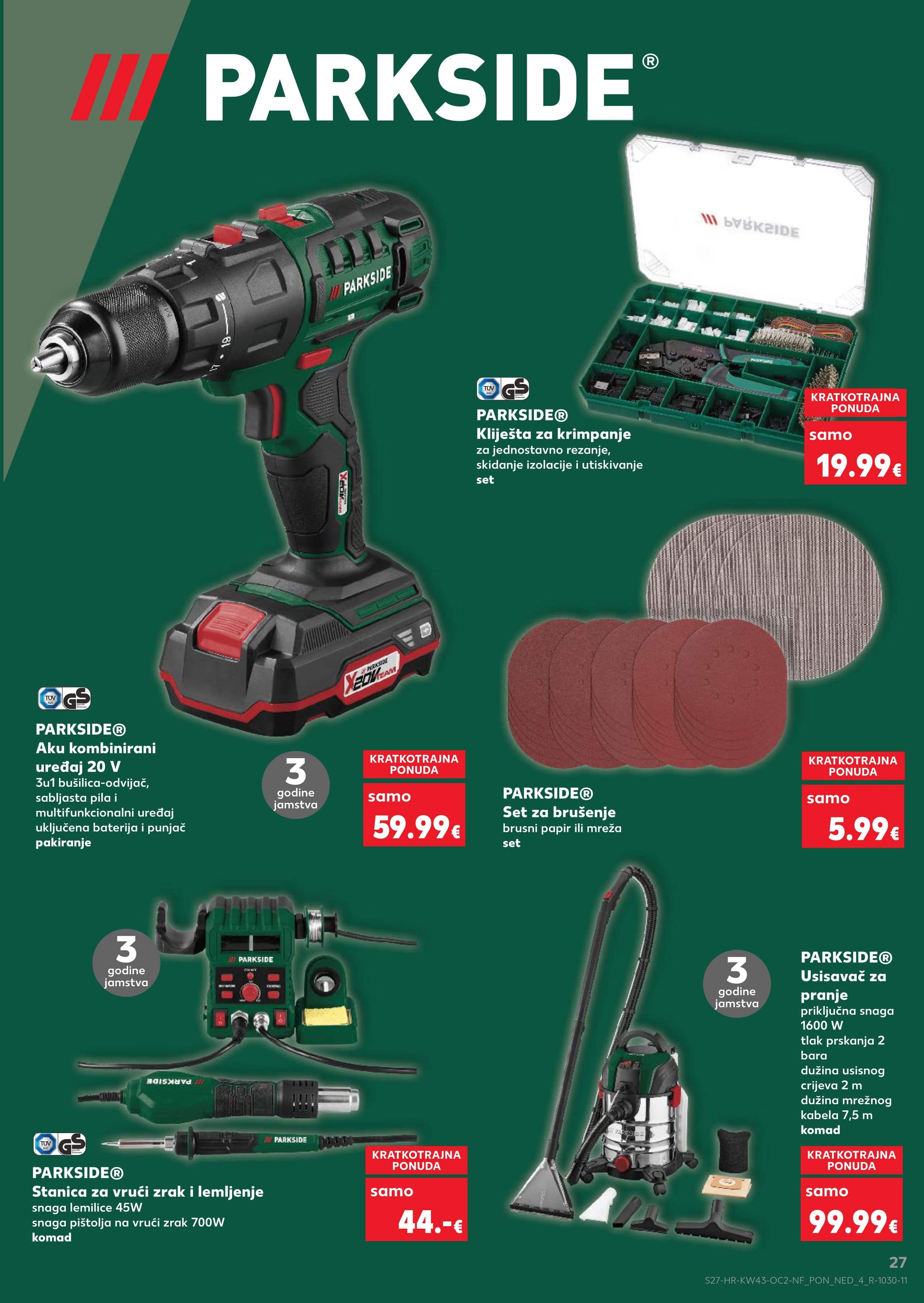 Stranica 27. Kaufland kataloga - Akcije od 22.10. do 28.10.2025.