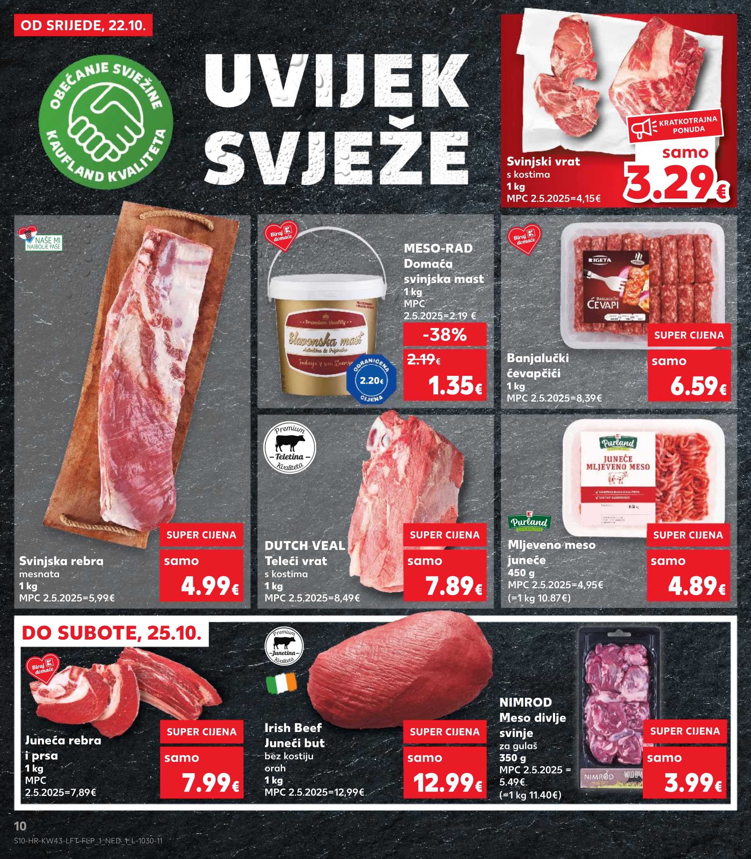 Stranica 10. Kaufland kataloga - Akcije od 22.10. do 28.10.2025.