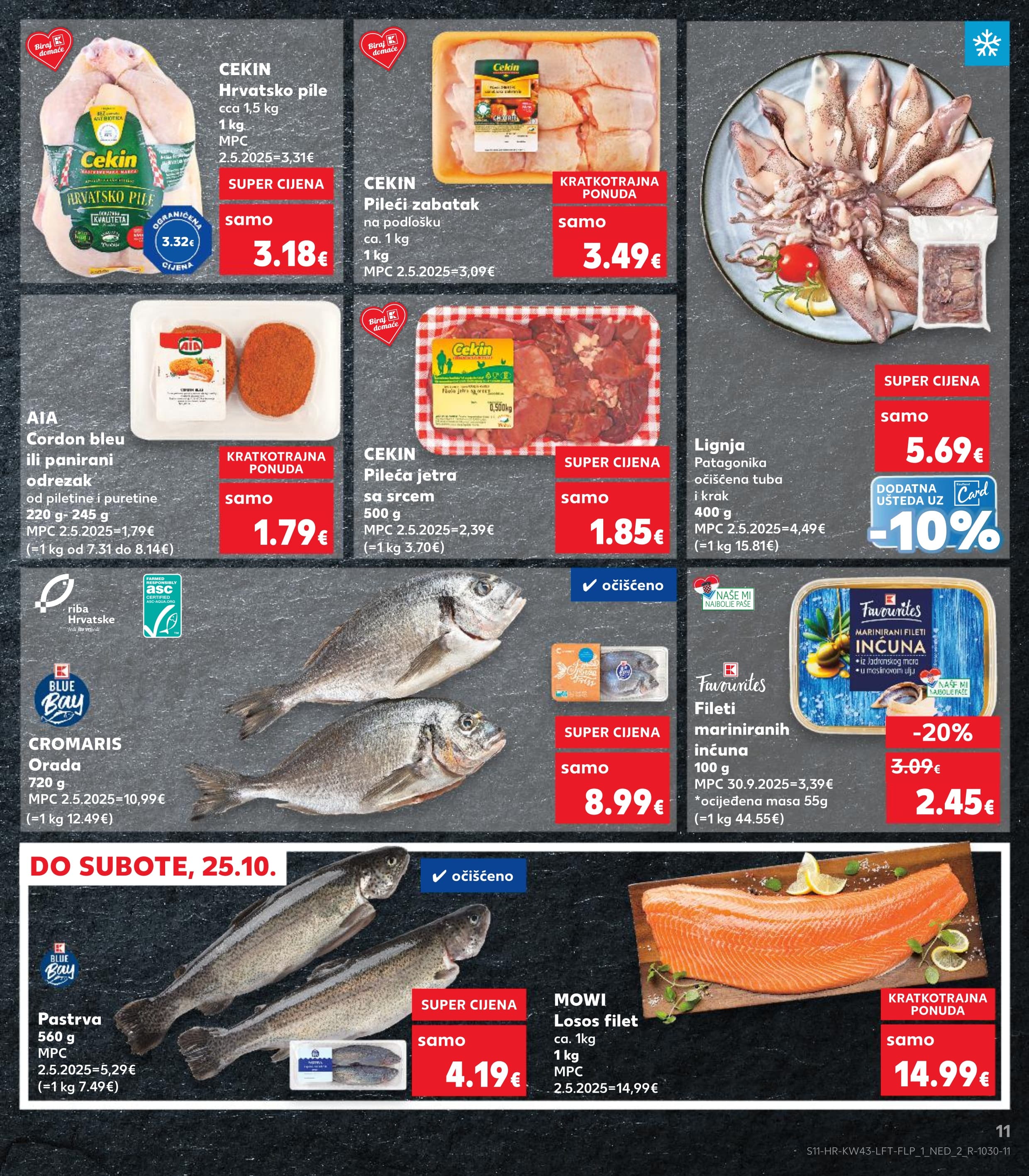 Stranica 11. Kaufland kataloga - Akcije od 22.10. do 28.10.2025.