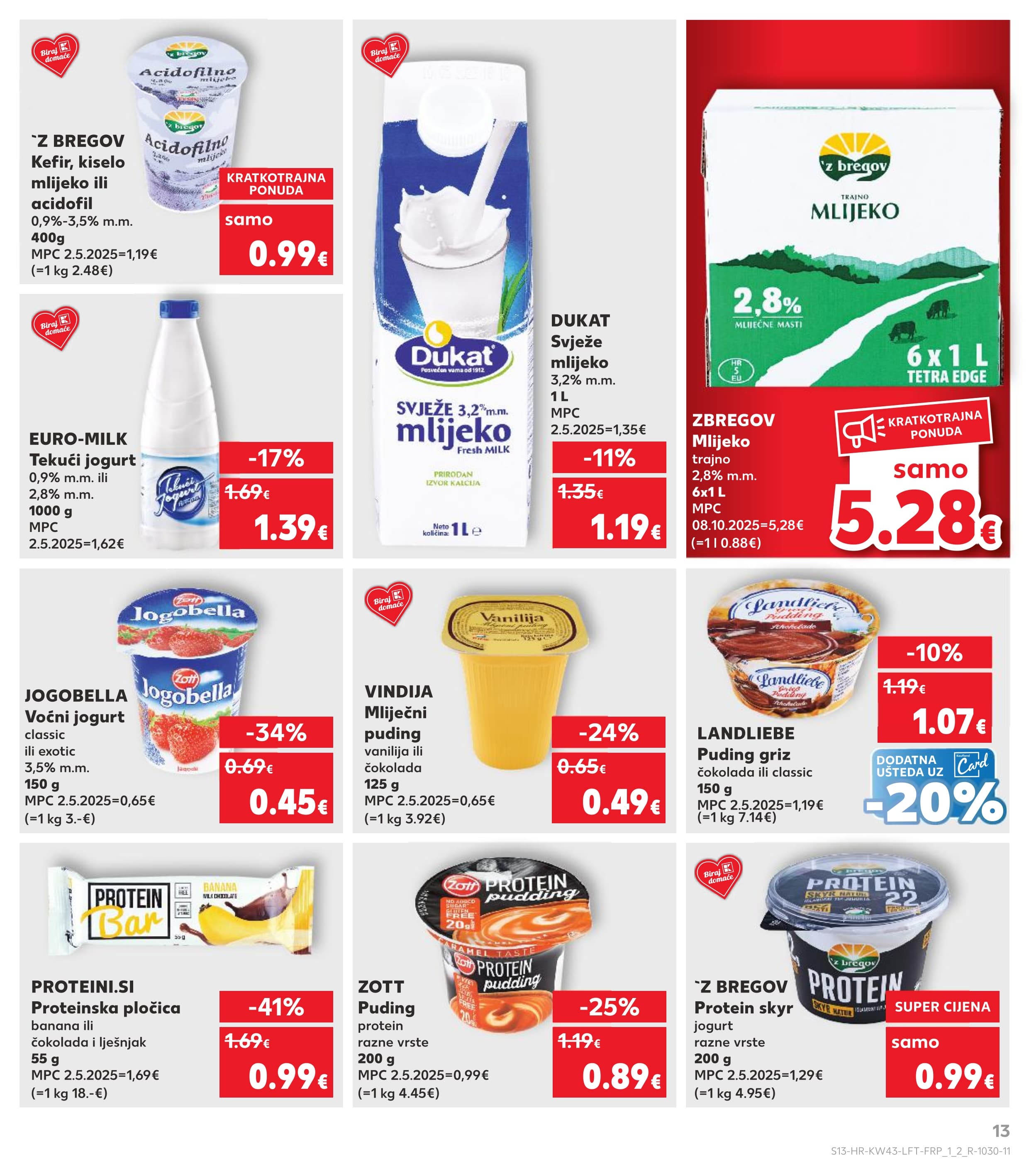 Stranica 13. Kaufland kataloga - Akcije od 22.10. do 28.10.2025.