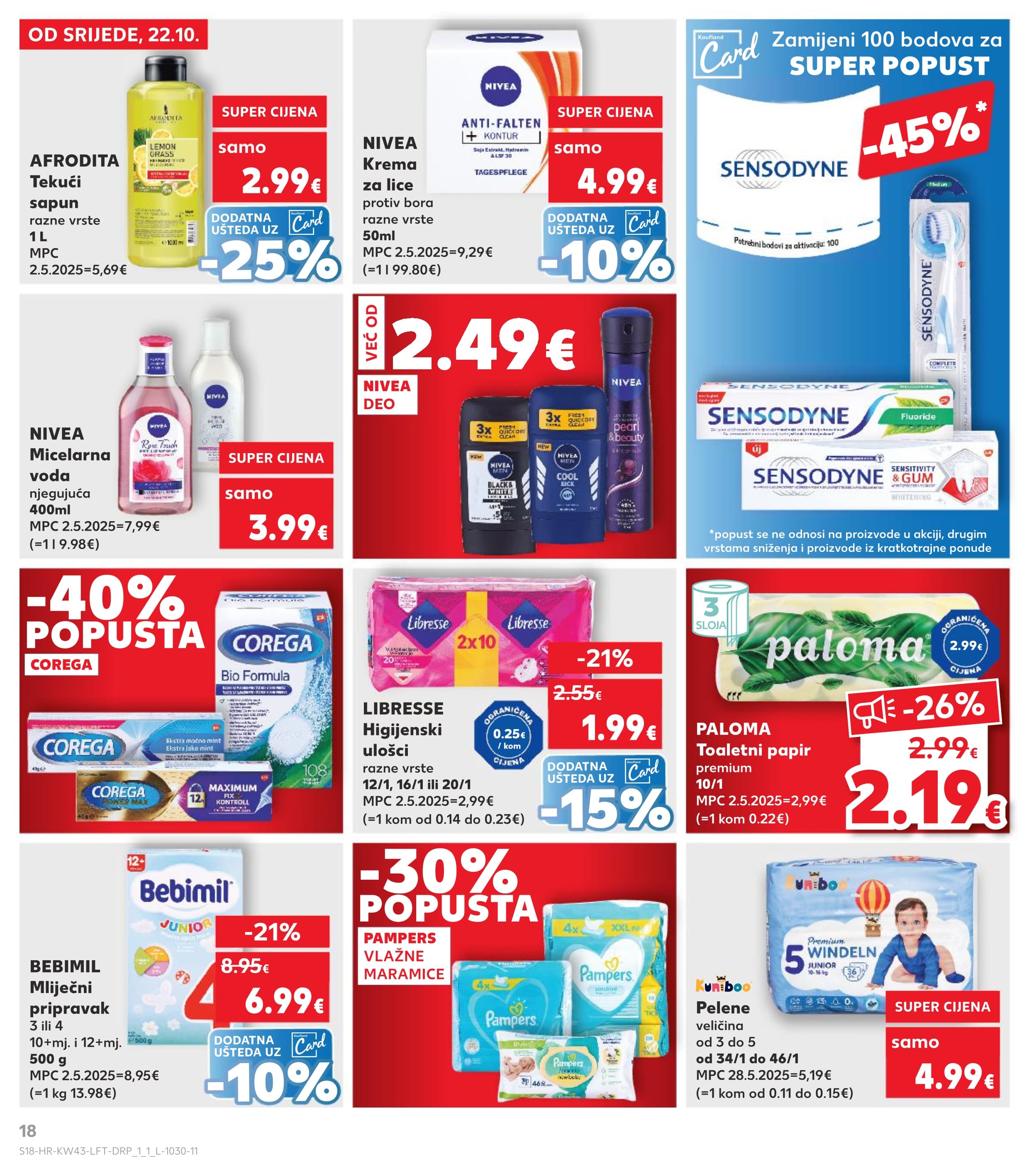 Stranica 18. Kaufland kataloga - Akcije od 22.10. do 28.10.2025.