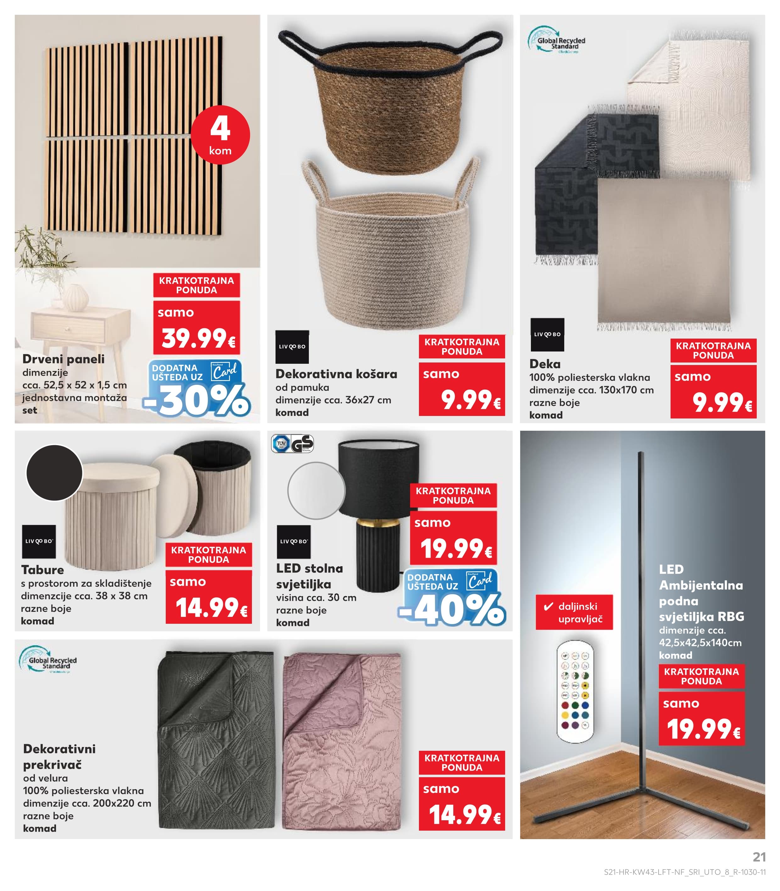 Stranica 21. Kaufland kataloga - Akcije od 22.10. do 28.10.2025.
