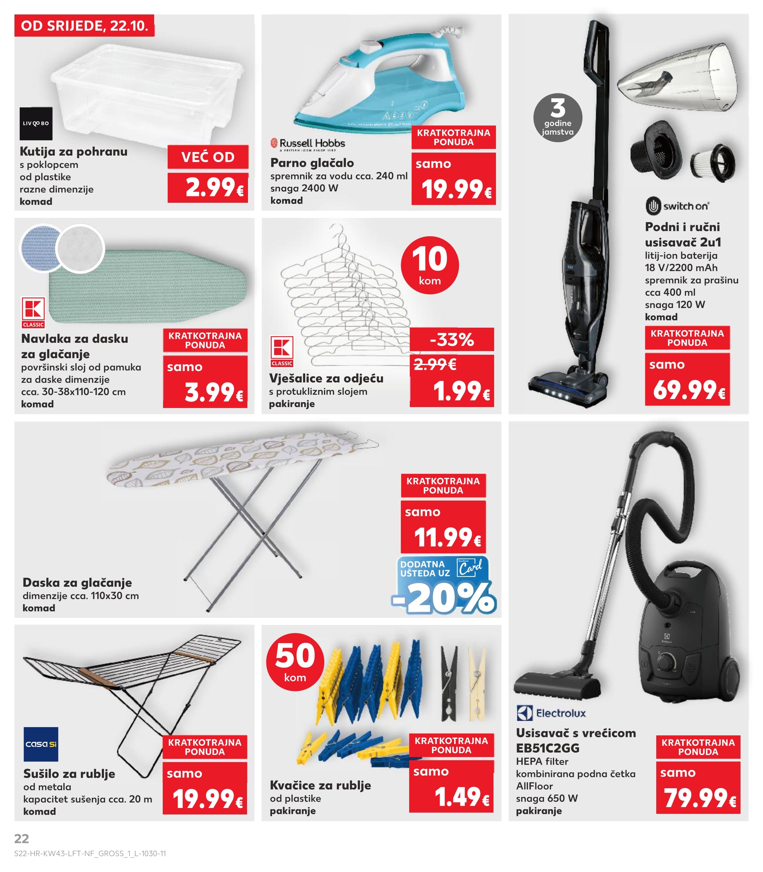 Stranica 22. Kaufland kataloga - Akcije od 22.10. do 28.10.2025.