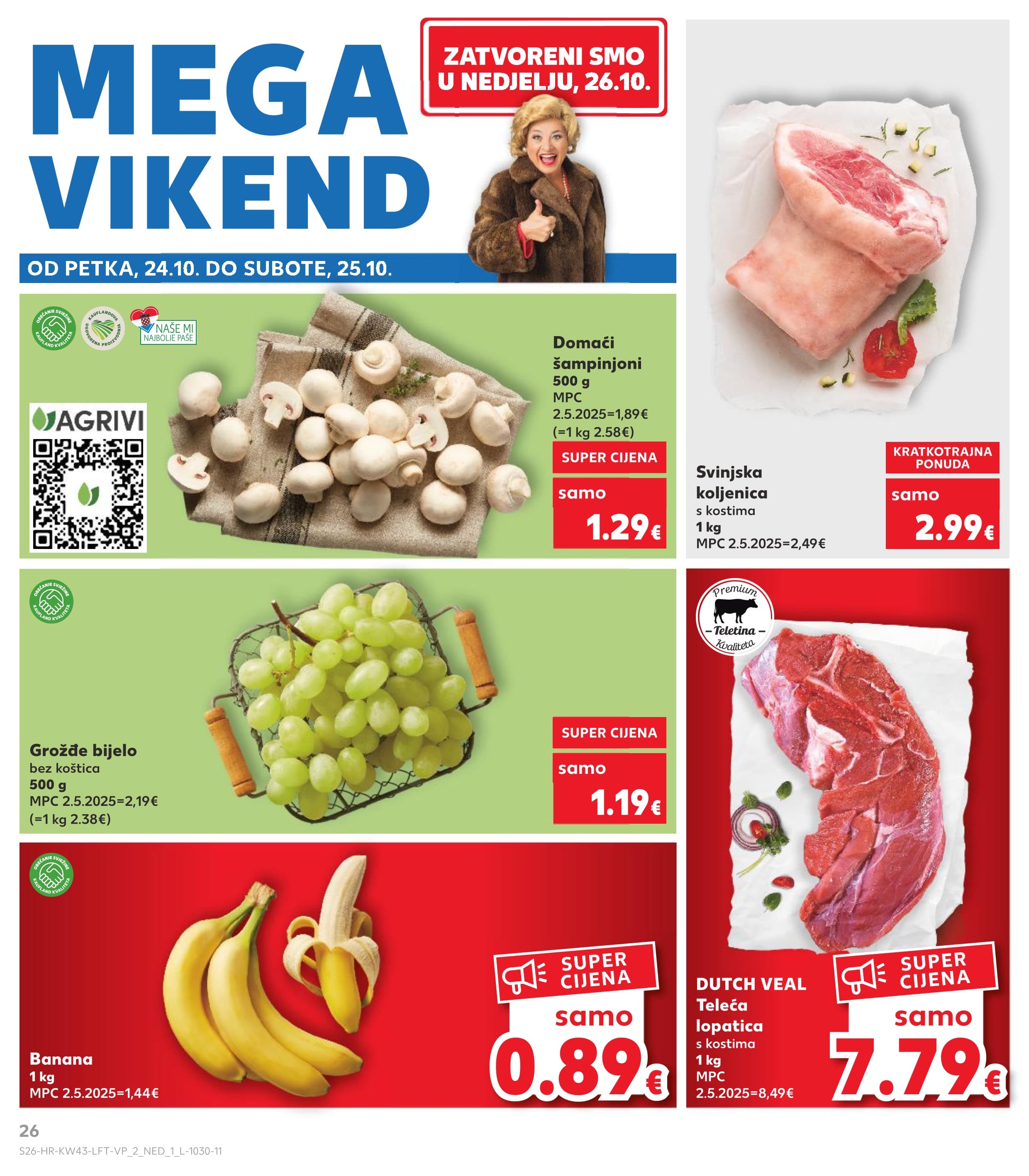 Stranica 26. Kaufland kataloga - Akcije od 22.10. do 28.10.2025.