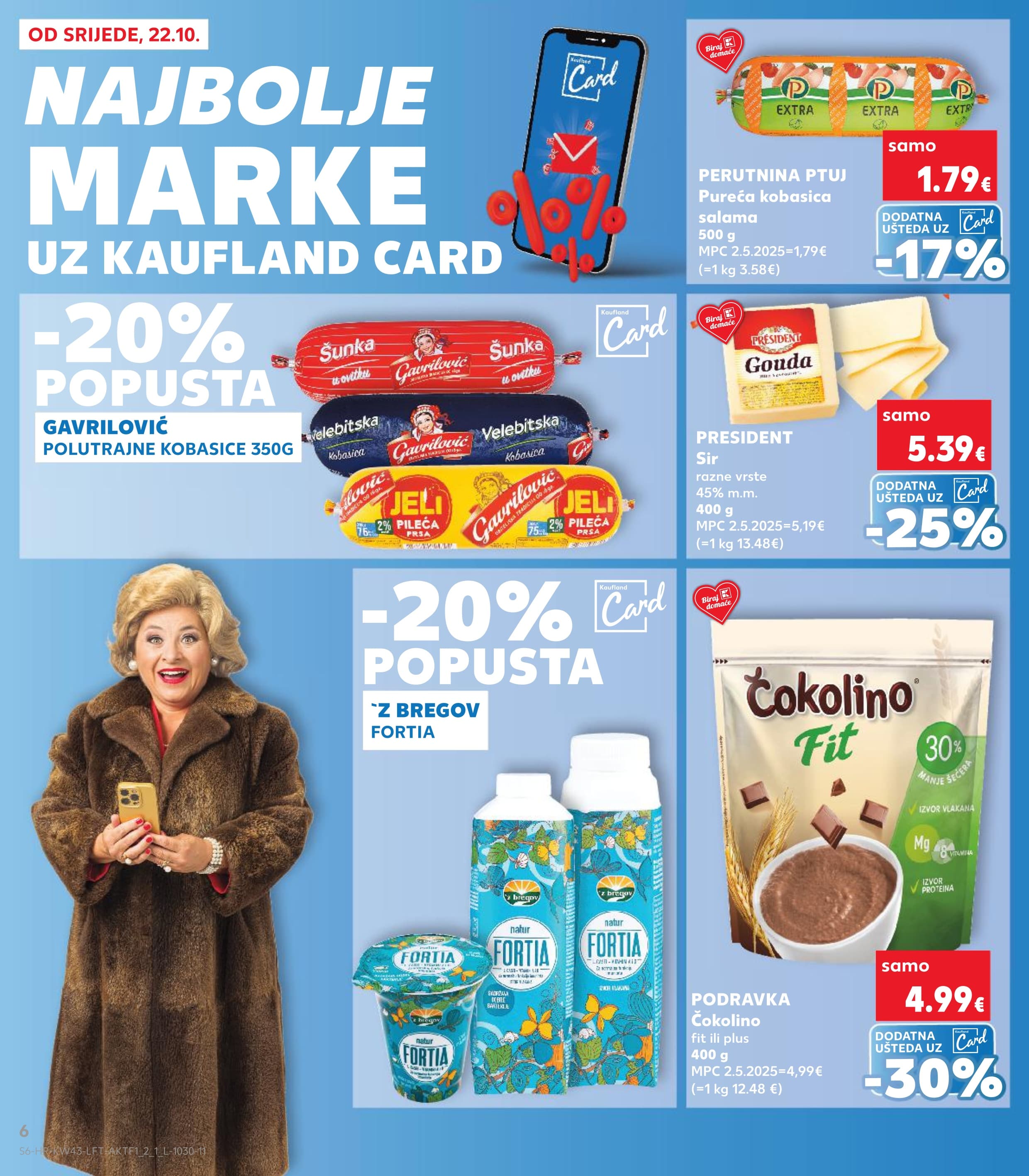 Stranica 6. Kaufland kataloga - Akcije od 22.10. do 28.10.2025.