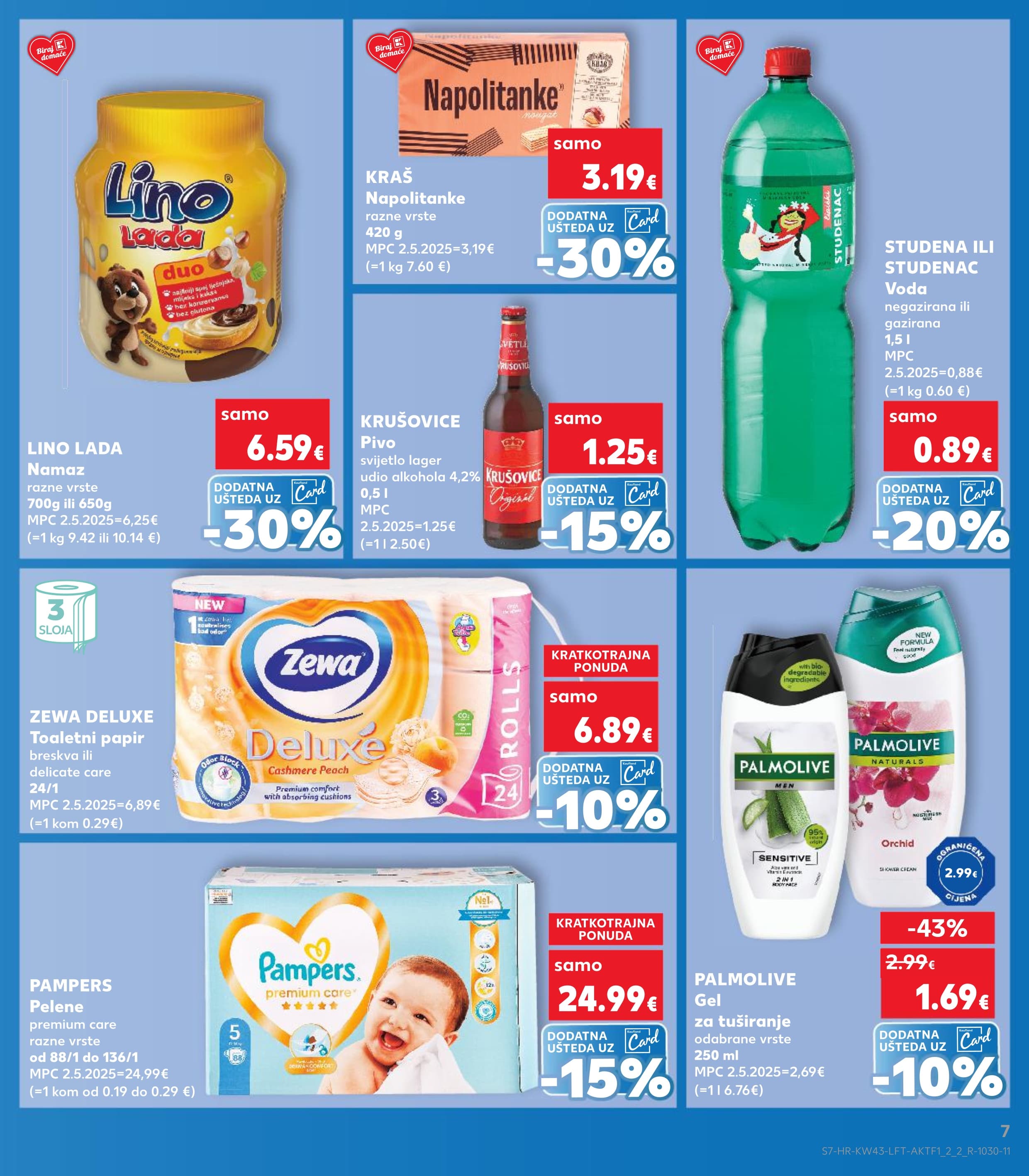 Stranica 7. Kaufland kataloga - Akcije od 22.10. do 28.10.2025.