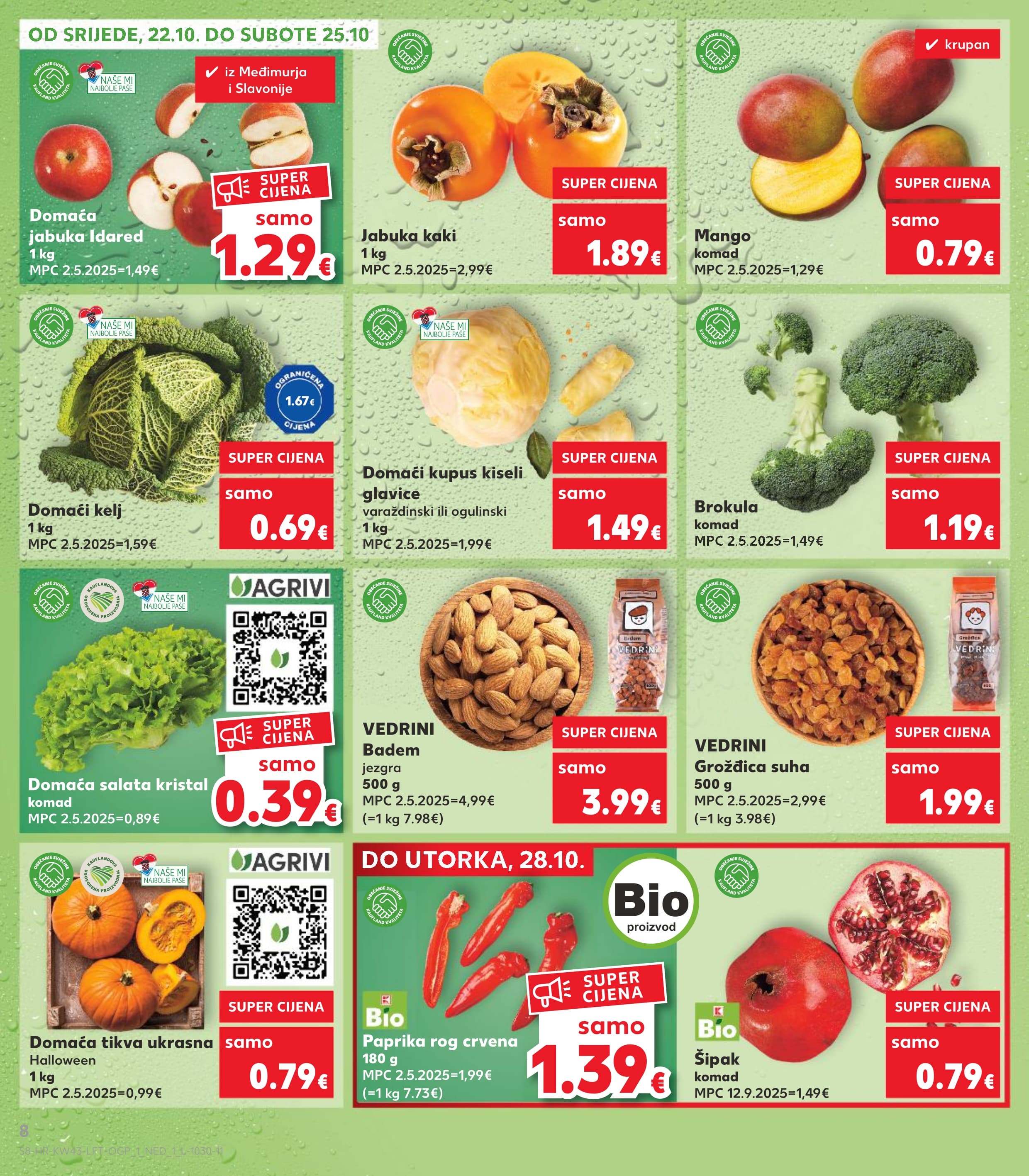 Stranica 8. Kaufland kataloga - Akcije od 22.10. do 28.10.2025.