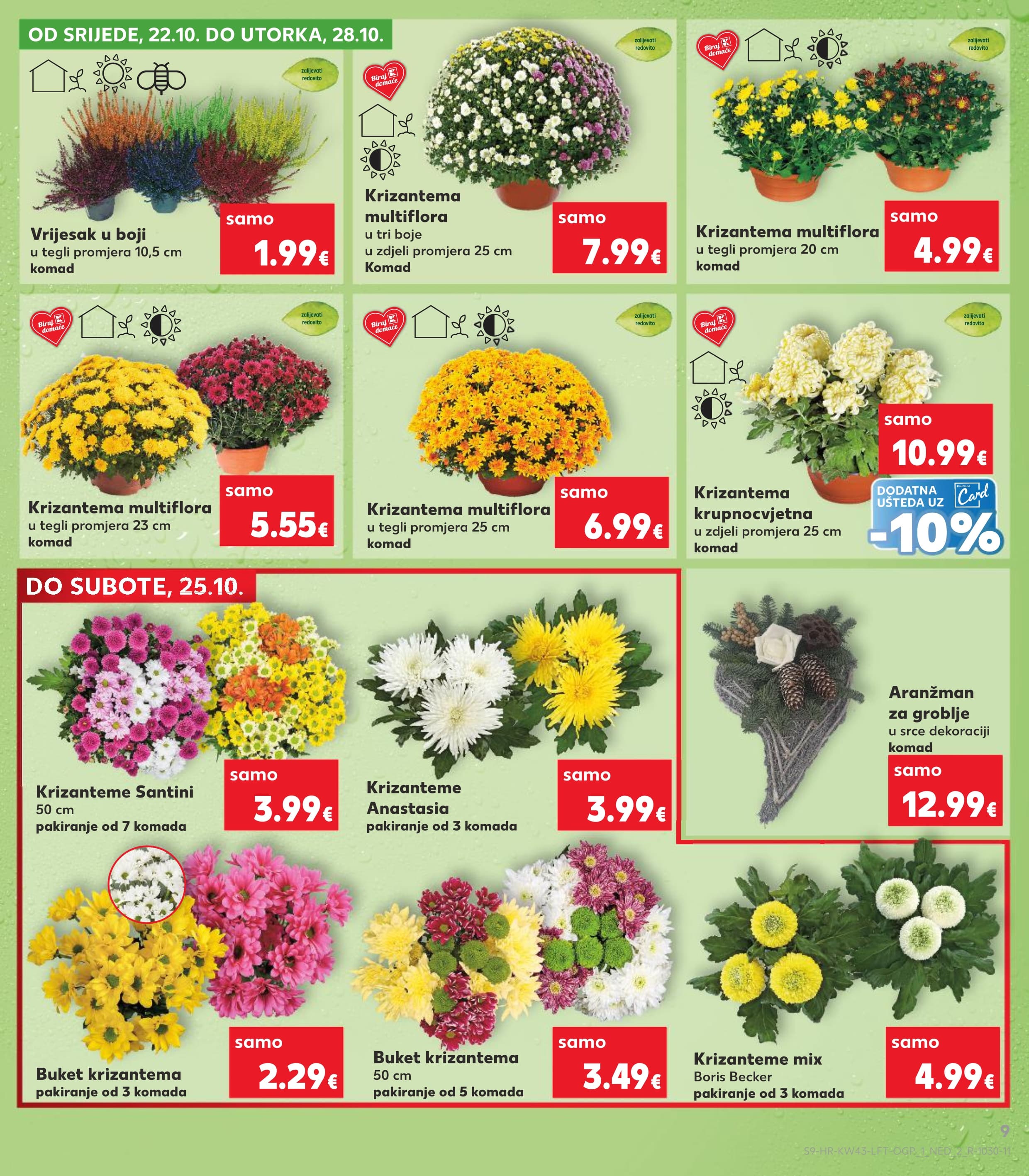 Stranica 9. Kaufland kataloga - Akcije od 22.10. do 28.10.2025.