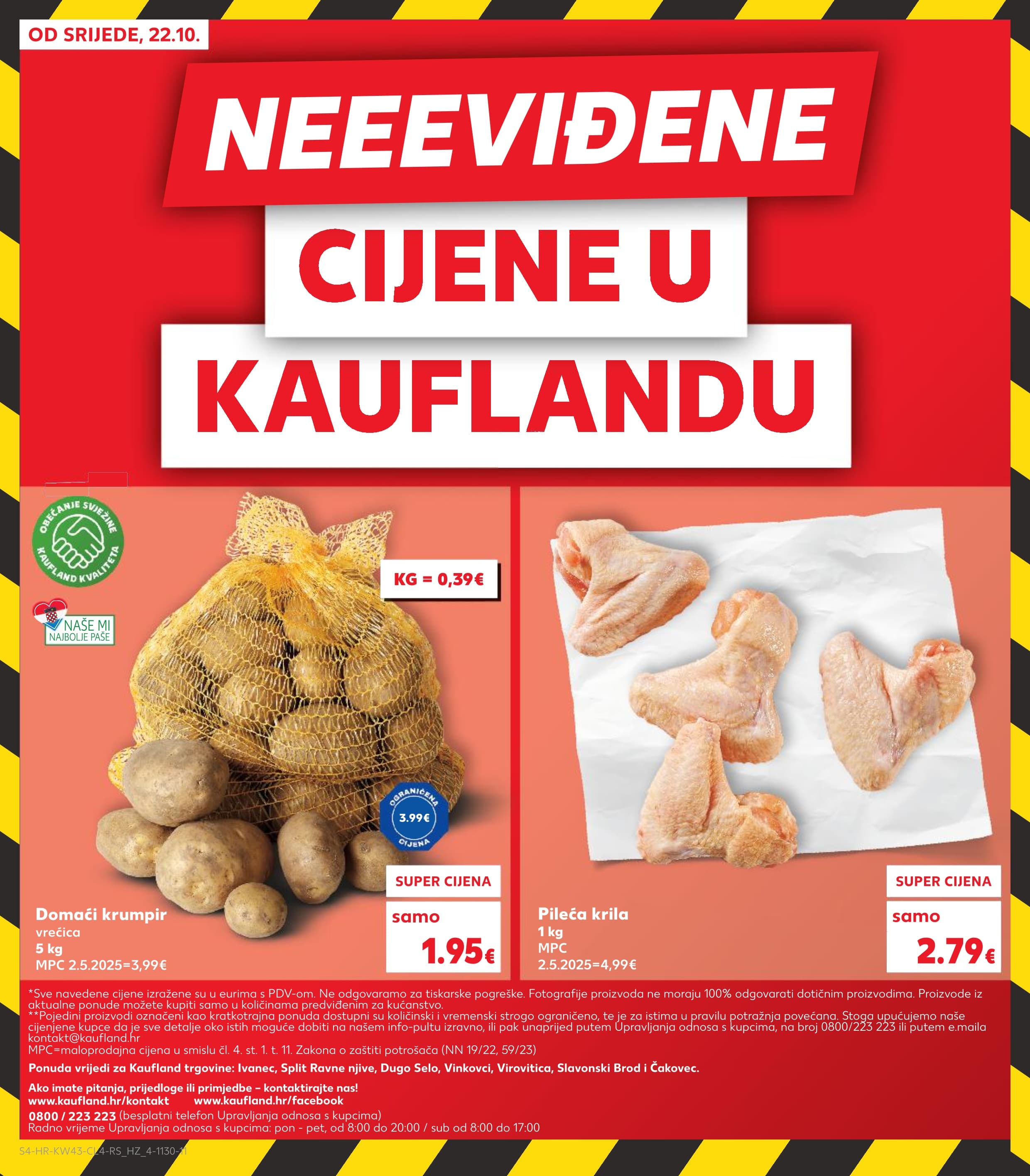 Stranica 4. Kaufland kataloga - Akcije od 22.10. do 28.10.2025.