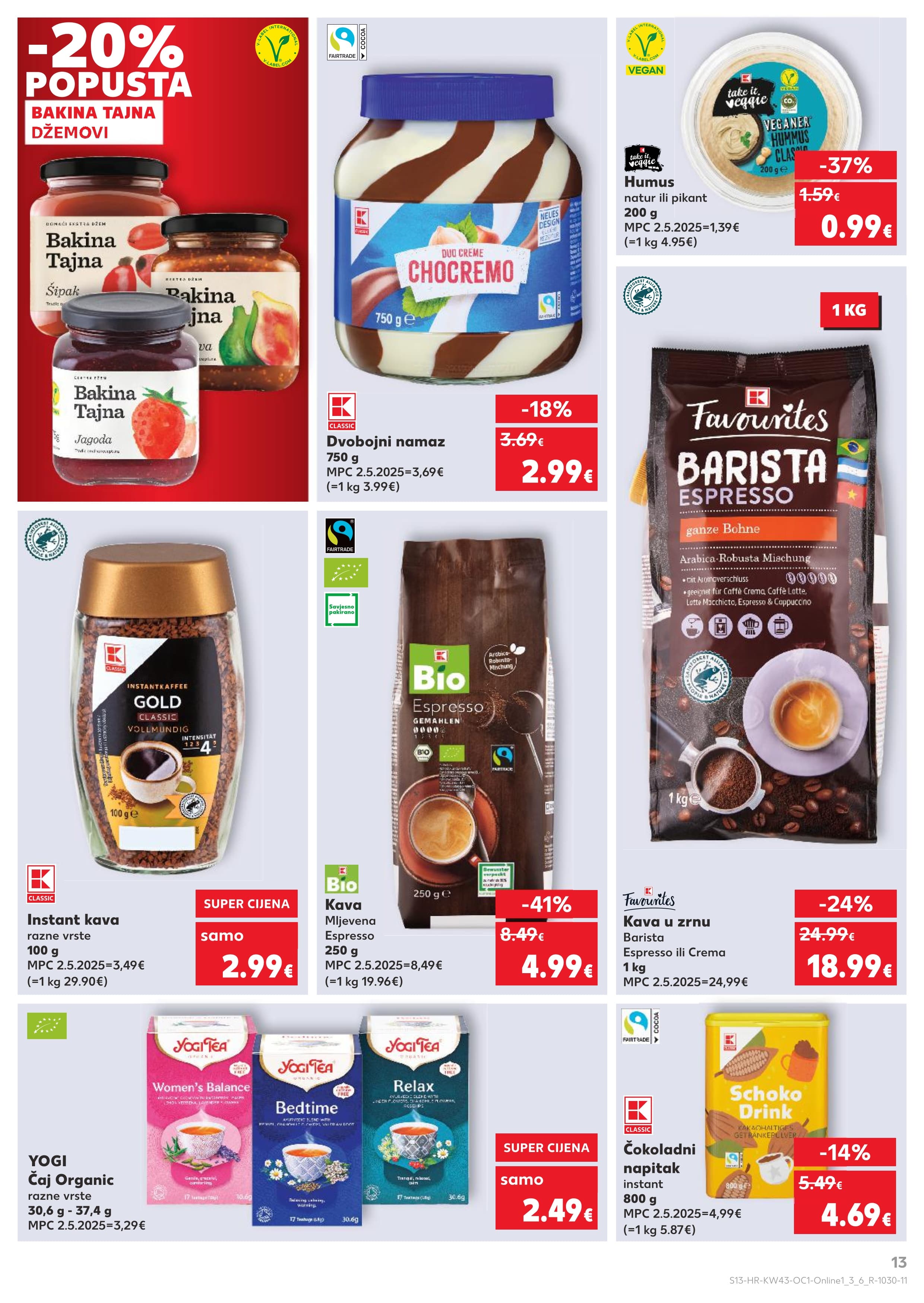 Stranica 13. Kaufland kataloga - Akcije od 22.10. do 28.10.2025.