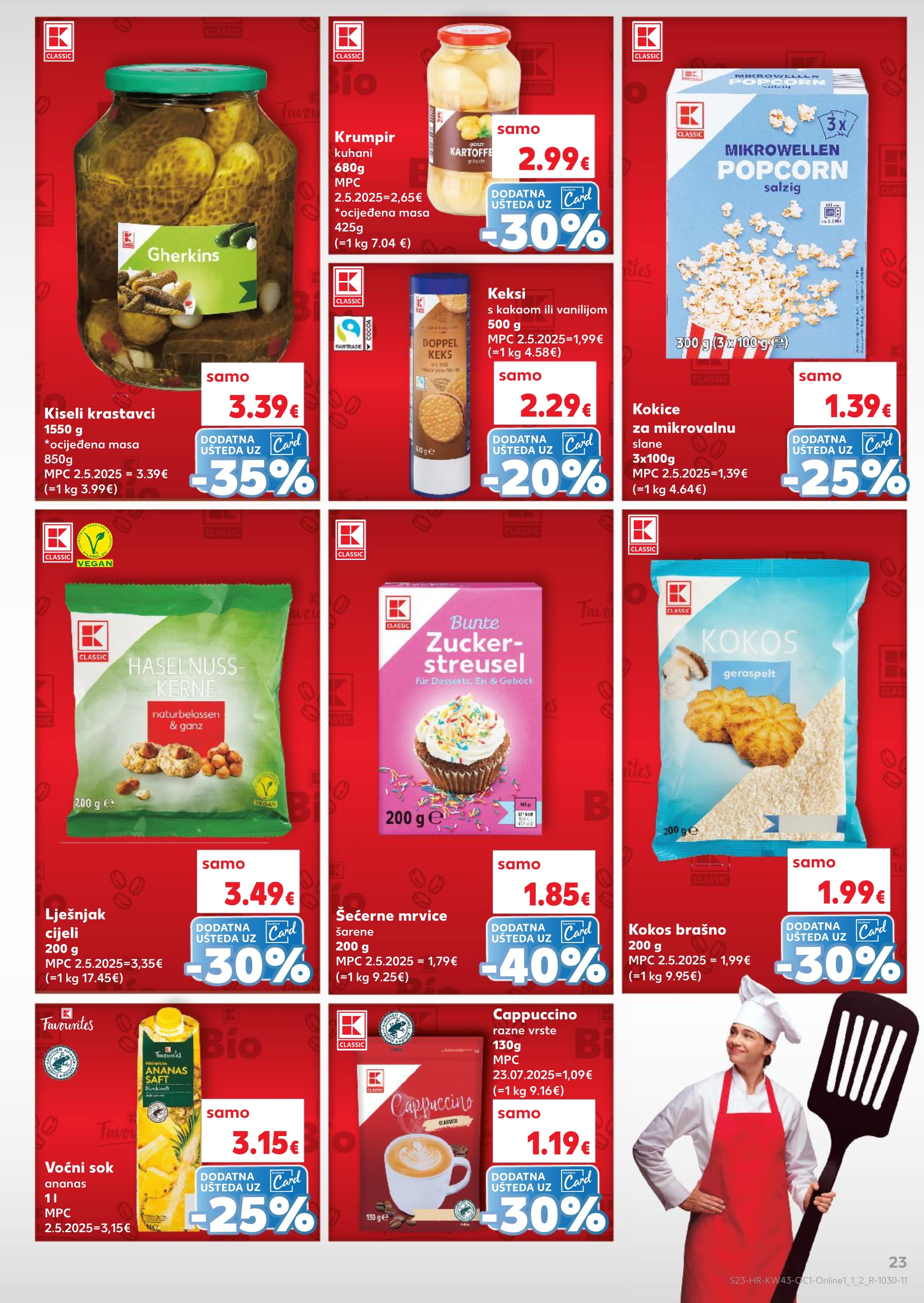 Stranica 23. Kaufland kataloga - Akcije od 22.10. do 28.10.2025.