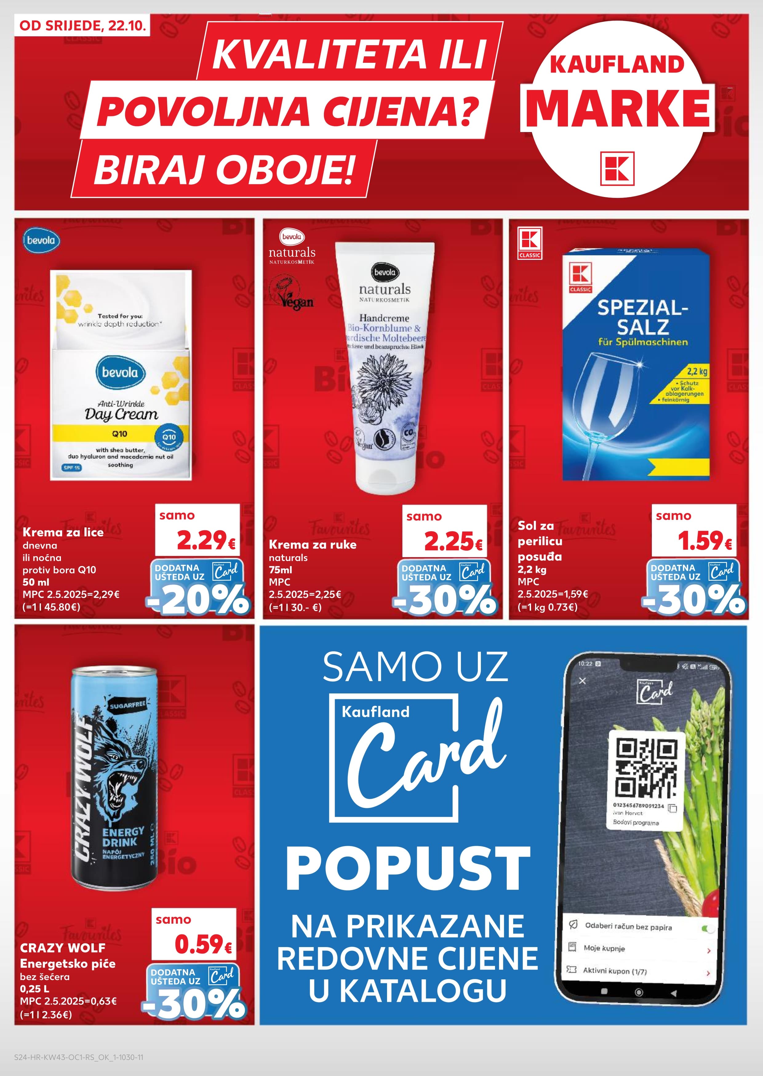 Stranica 24. Kaufland kataloga - Akcije od 22.10. do 28.10.2025.